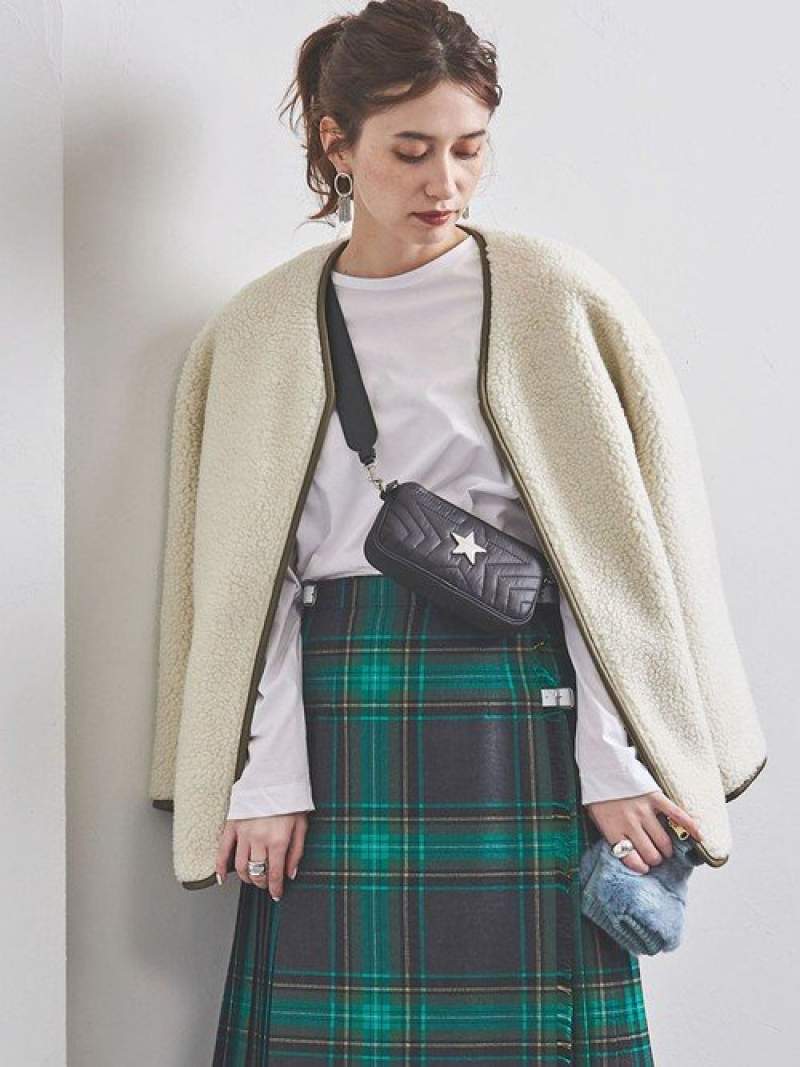 SALE／80%OFF】UNITED ARROWS UWSC ボア リバーシブル ブルゾン 