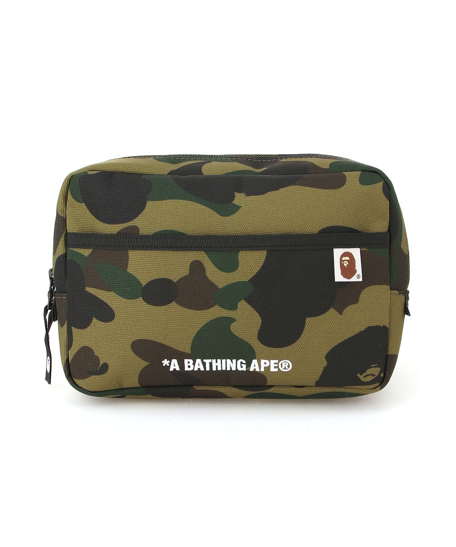 A BATHING APE カモ柄ポーチ A BATHING APE(アベイシングエイプ) COME POACH カモ ポーチ