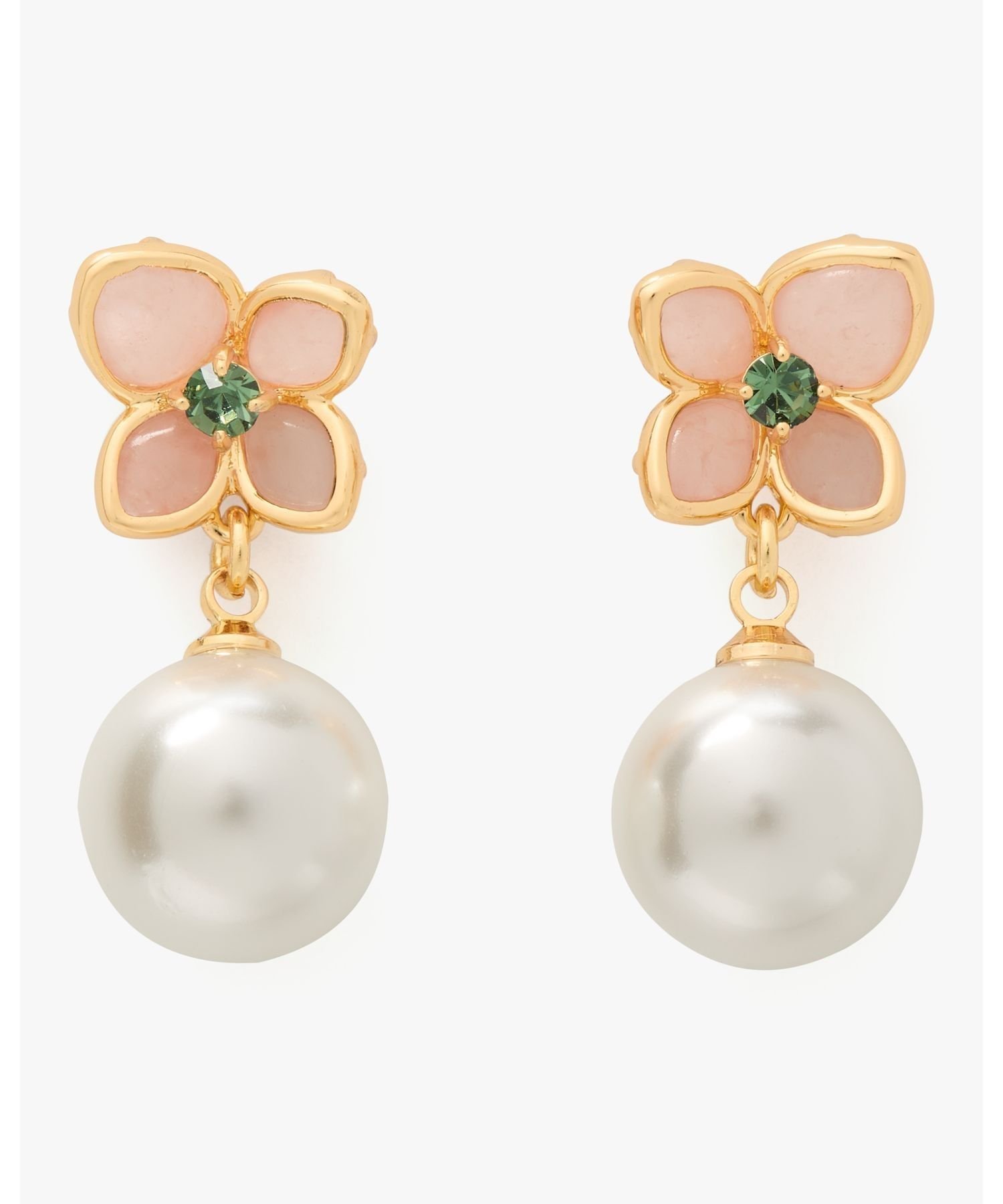 【Kate Spade】プレシャス パンジー リニア イヤリング プレシャス パンジー パヴェ リニア ピアス | ピアス | ケイト