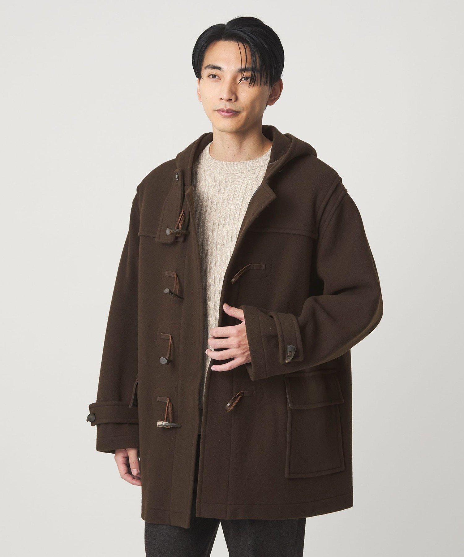 別注 MONTGOMERY/モンゴメリー　Alton 楽天市場】MONTGOMERY（モンゴメリー）/Alton Pile Melton Duffle Coat