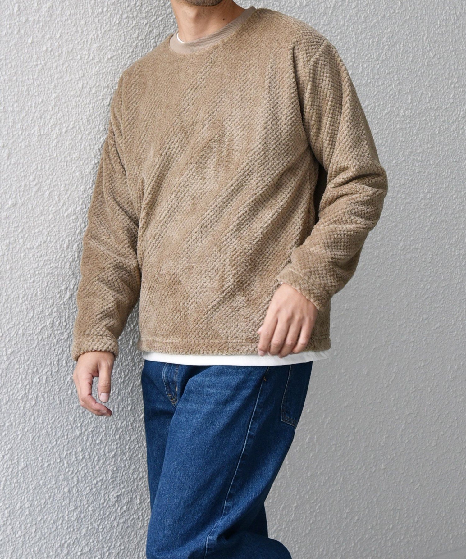 楽天市場】【SALE／50%OFF】『UR TECH』ピケフリース プルオーバー