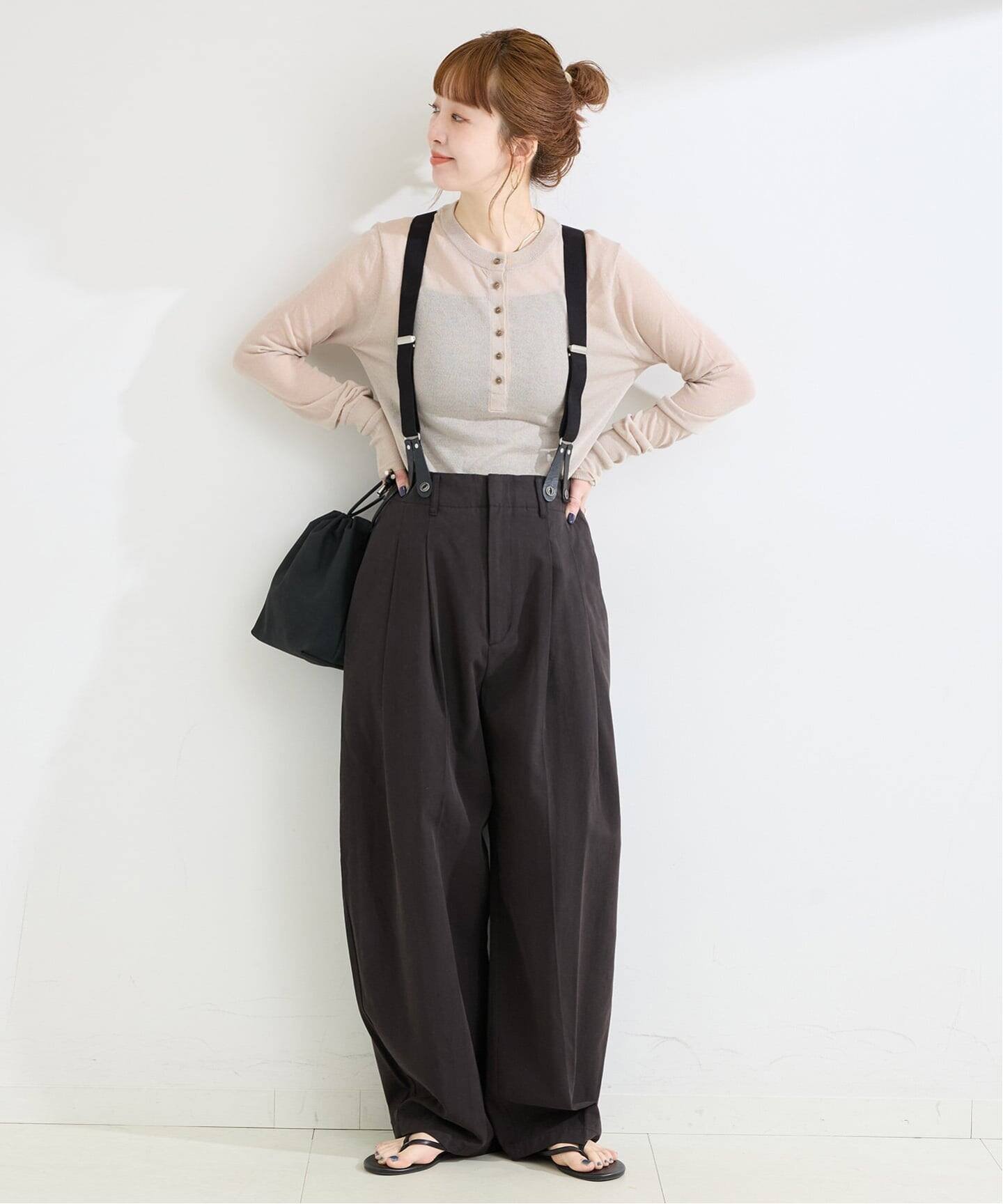 SALE／30%OFF】B.C STOCK 手洗い可 / セルロースチノサスペンダー
