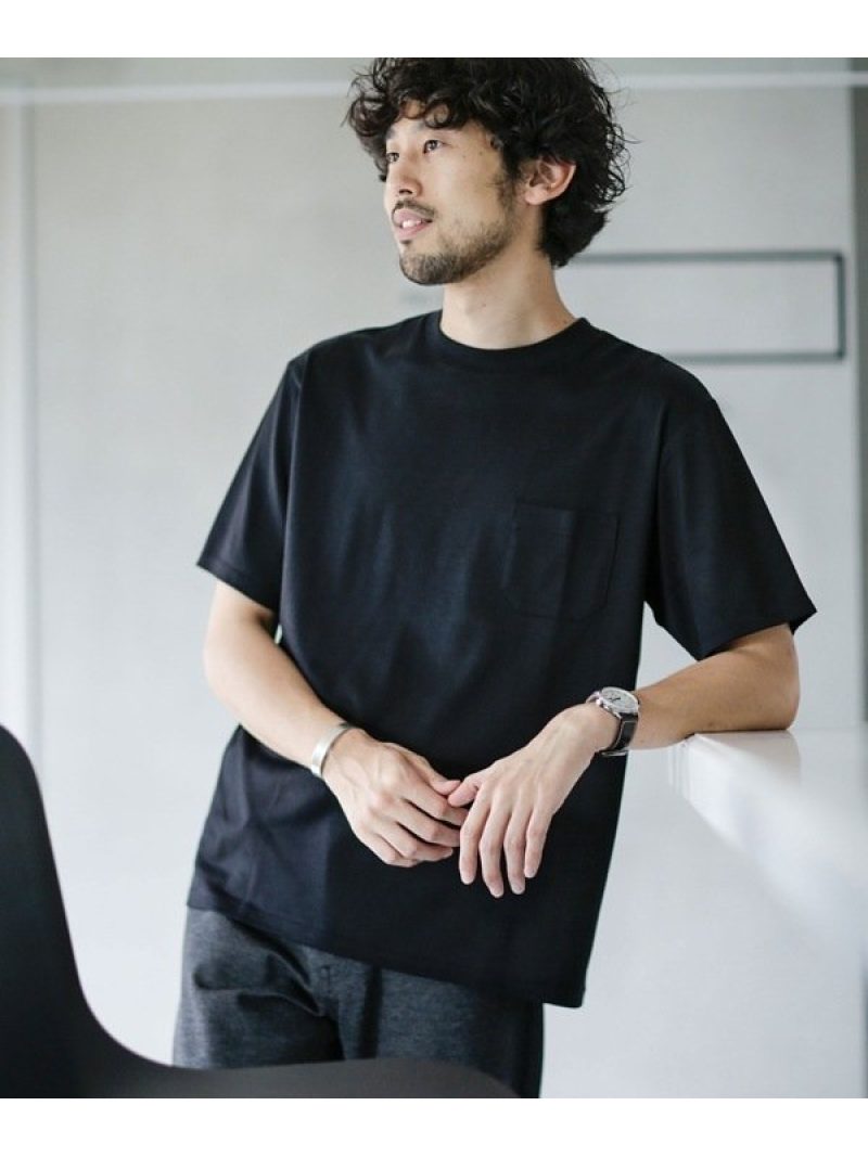 楽天市場 Sale 10 Off Web限定 汗染み防止 Anti Soaked ヘビークルーネック ビッグtシャツ Nano Universe ナノユニバース カットソー Tシャツ ブラック ブルー グレー ホワイト Rba E 送料無料 Rakuten Fashion Nano Universe