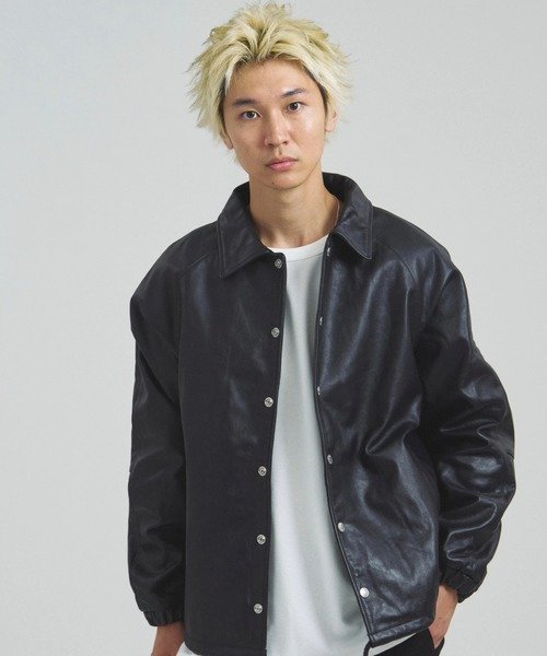 楽天市場】Schott COWHIDE COACH JACKET/カウハイド コーチ