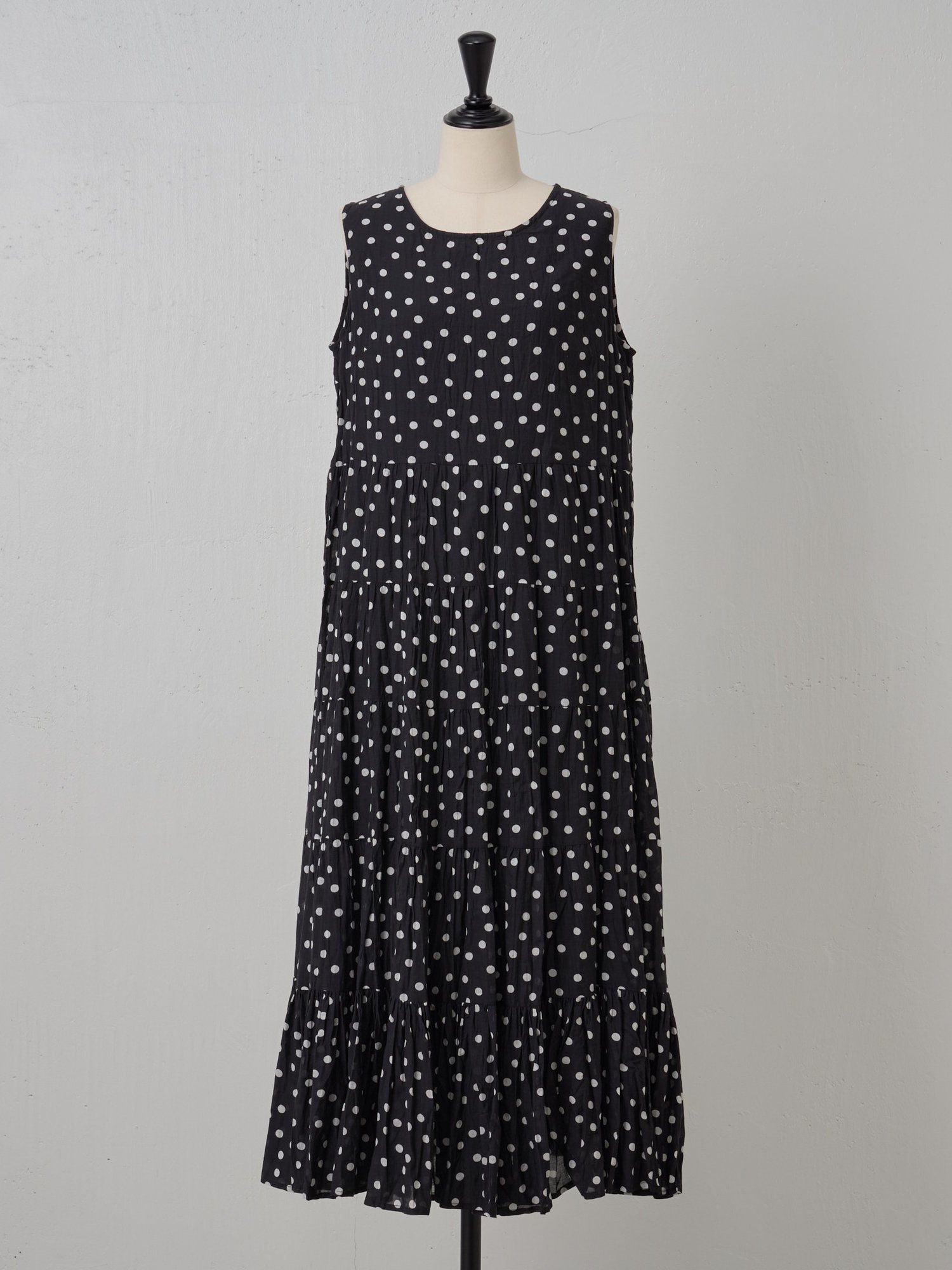 SALE／20%OFF】BEARDSLEY クリンクルドットワンピース ビアズリー 