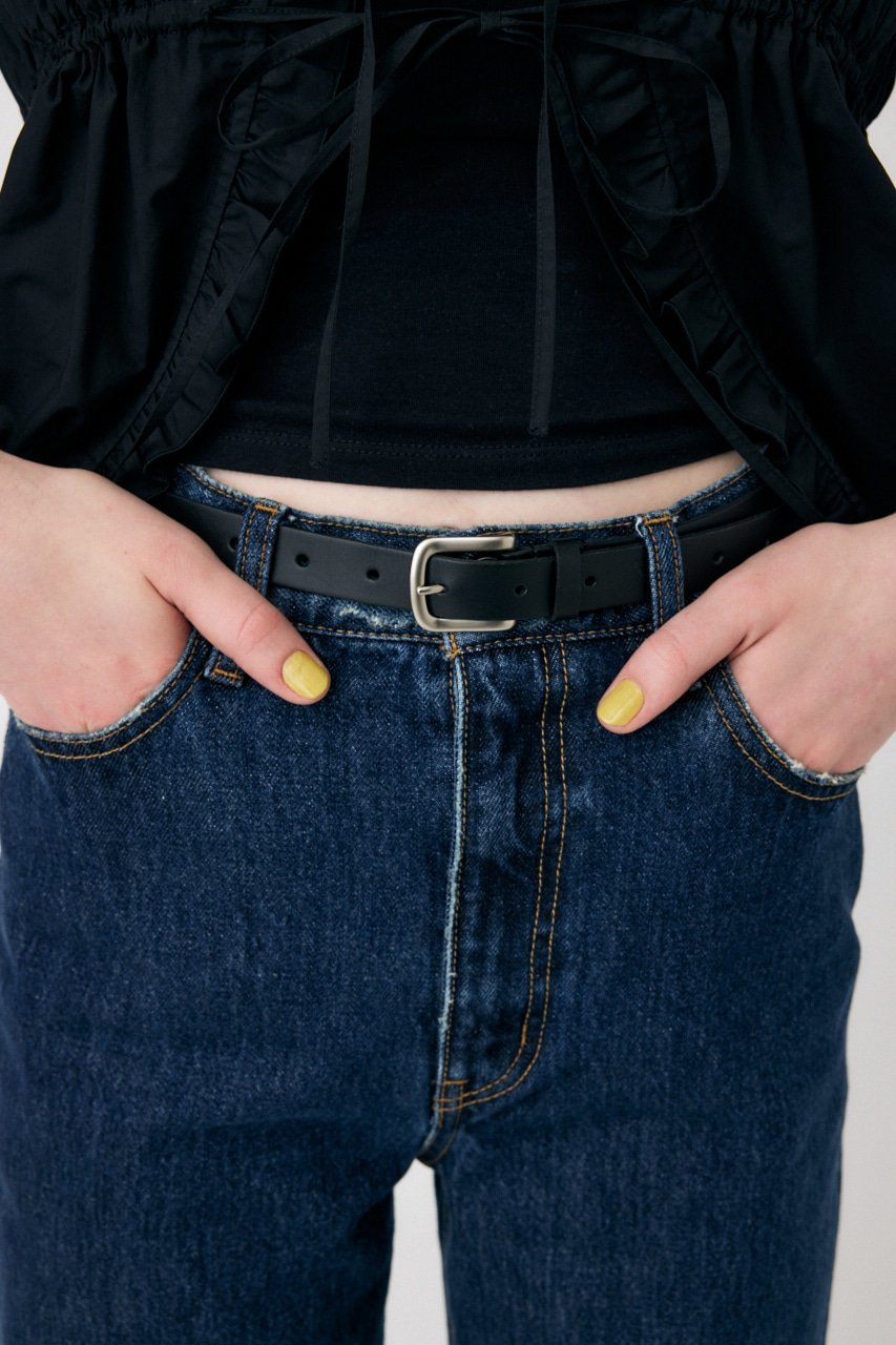 小物 BLACK BY MOUSSY/undulation buckle belt 楽天市場】undulation buckle belt BLACK BY MOUSSY ブラック