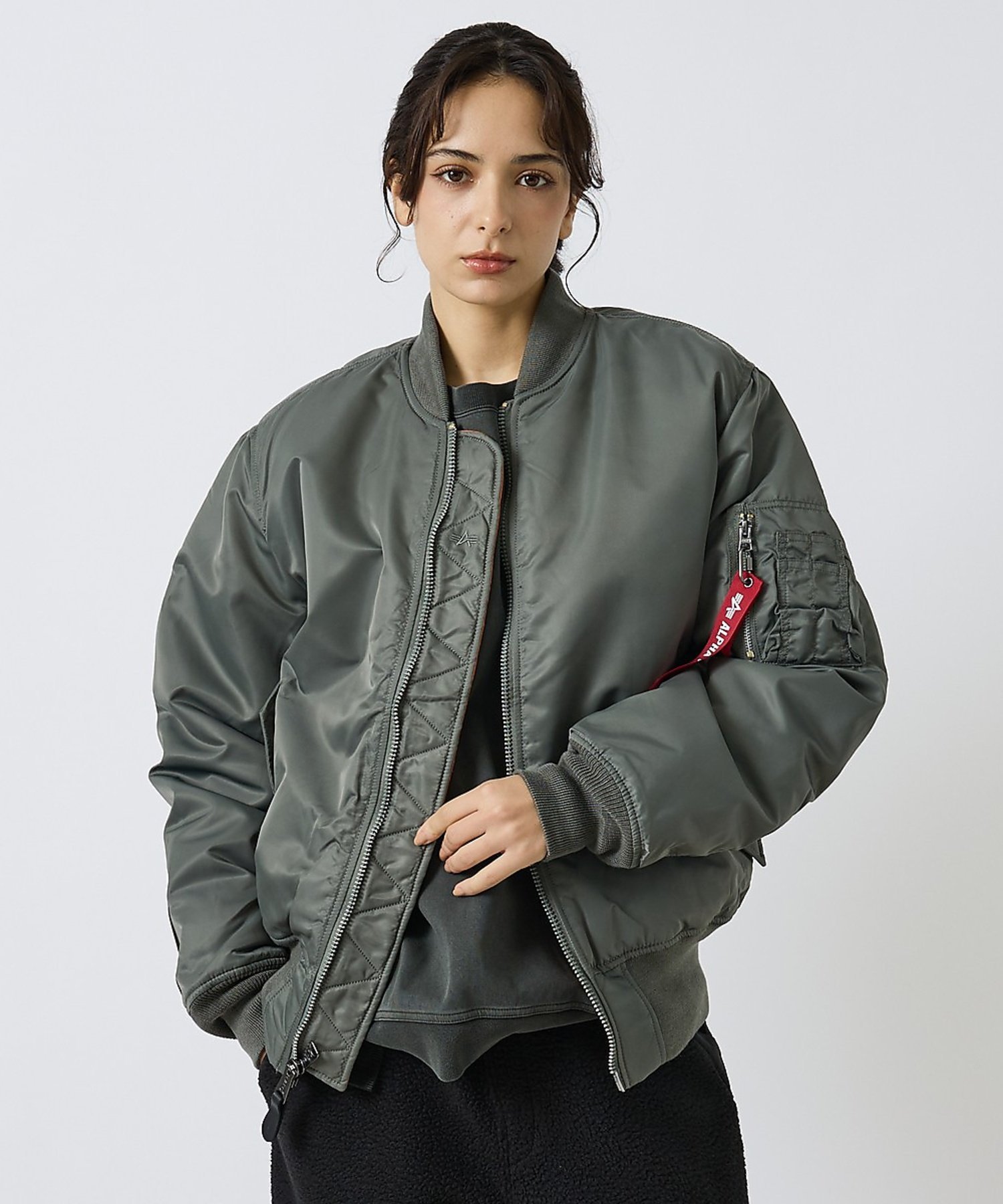 楽天市場】【Alpha Industries(アルファ インダストリーズ)】MA-1 FL 