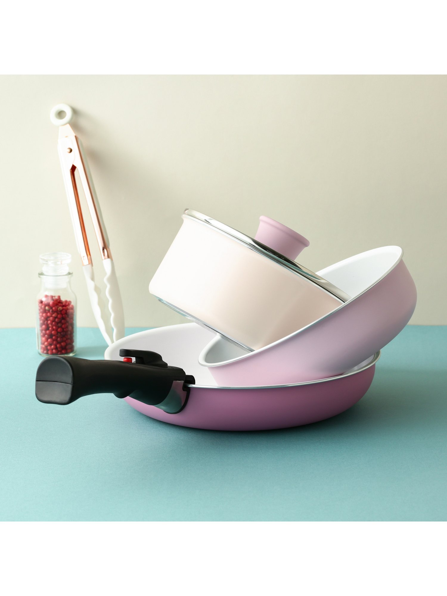 新品未使用　Francfranc GO TABLE　鍋　フライパン　 5点セット Amazon.co.jp: Francfranc フランフラン GO TABLE 鍋・フライパン5点