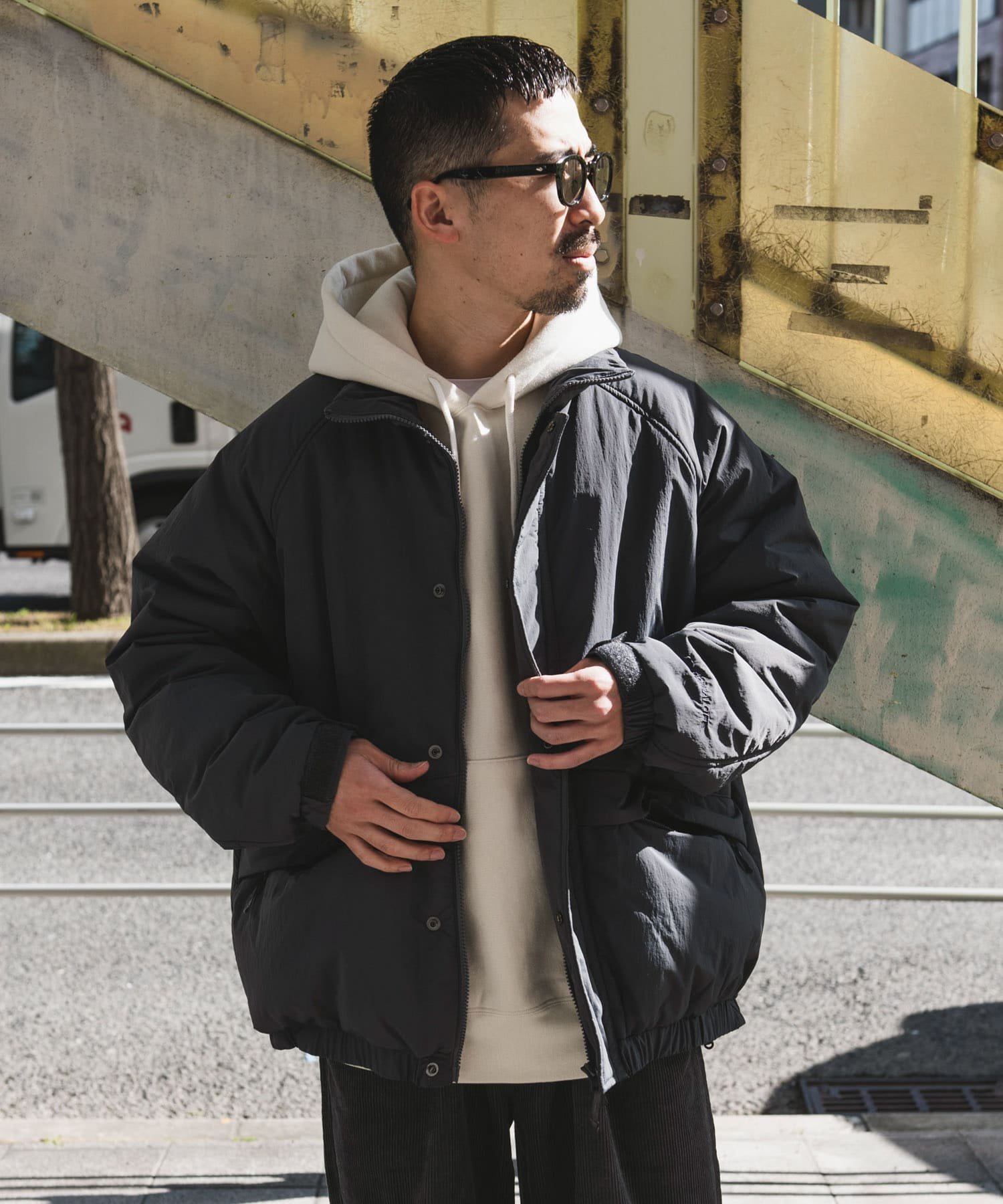 SALE／50%OFF】URBAN RESEARCH DOORS PRIMALOFT中綿ブルゾン アーバン 