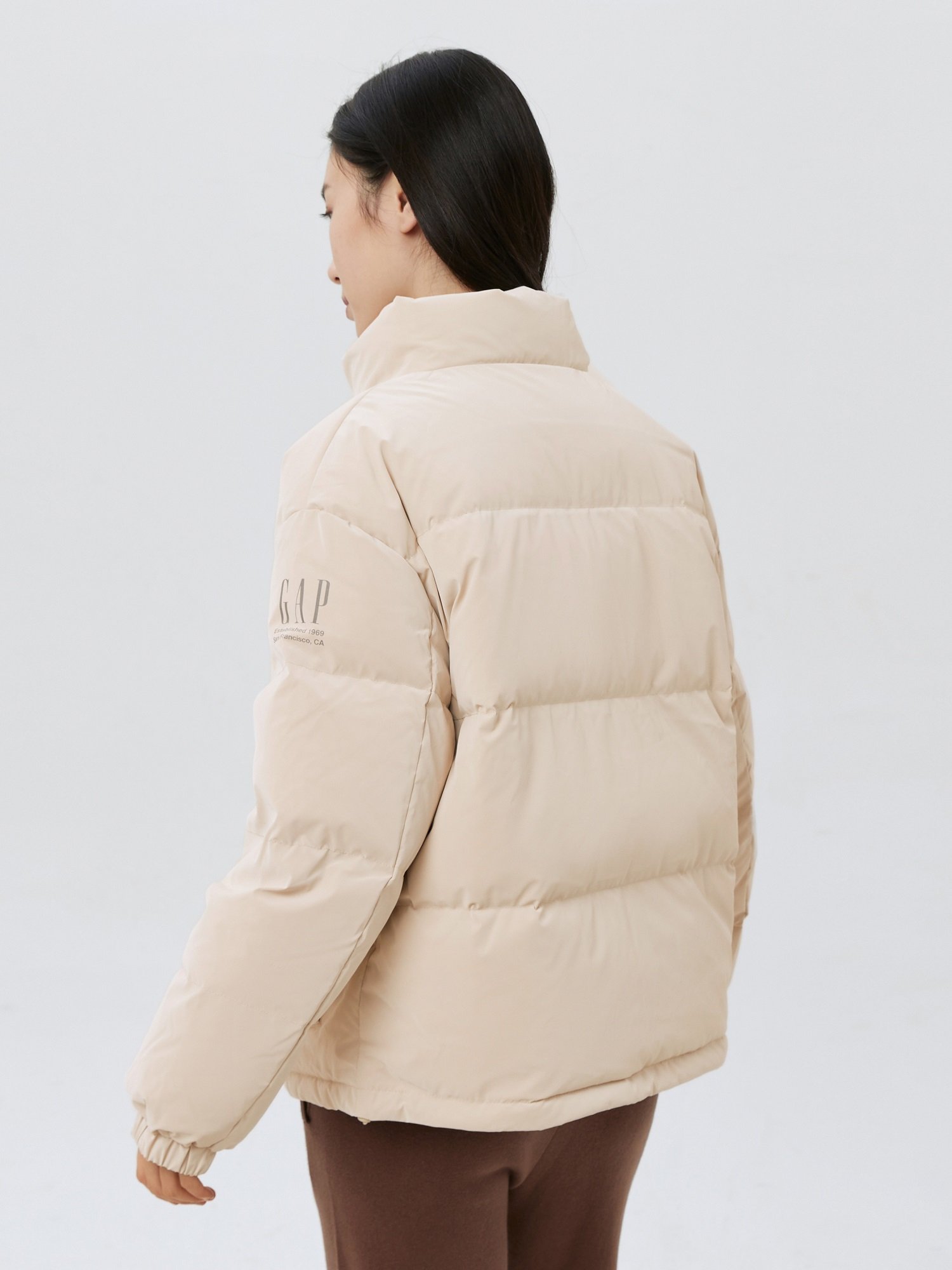 SALE／60%OFF】GAP ヘビーウェイト ショート ダウンジャケット 