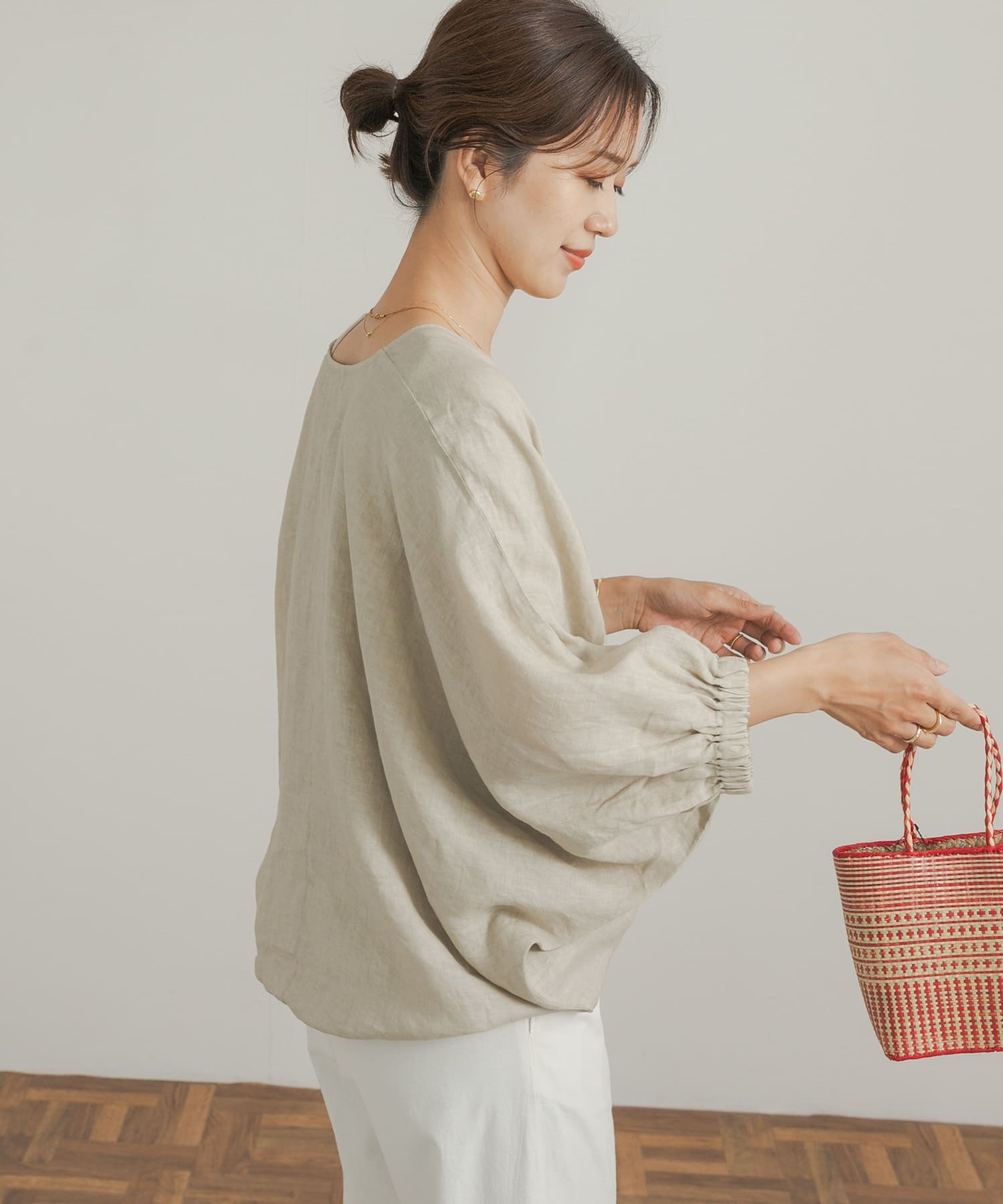 SALE／20%OFF】URBAN RESEARCH DOORS リネンドロストドルマンブラウス 
