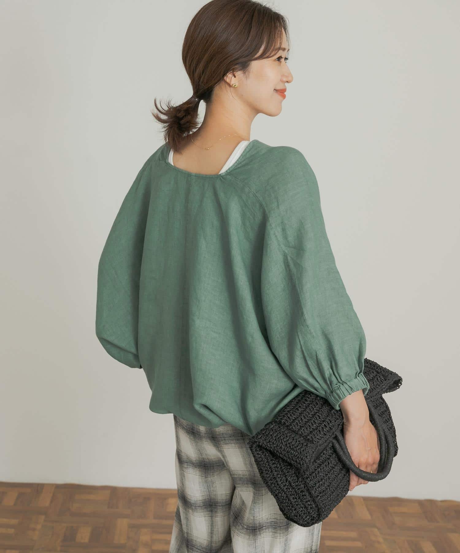 SALE／20%OFF】URBAN RESEARCH DOORS リネンドロストドルマンブラウス 
