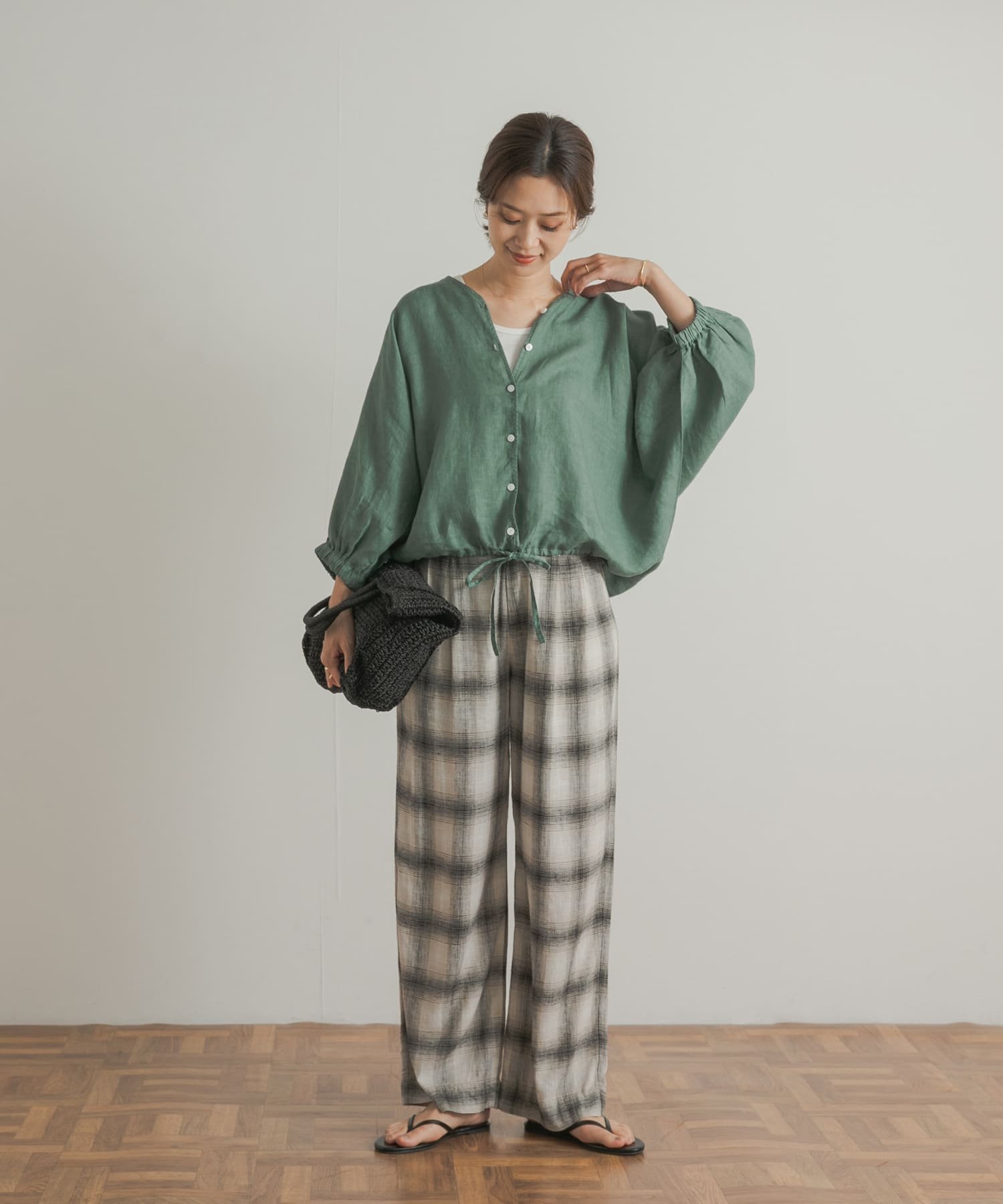SALE／20%OFF】URBAN RESEARCH DOORS リネンドロストドルマンブラウス 