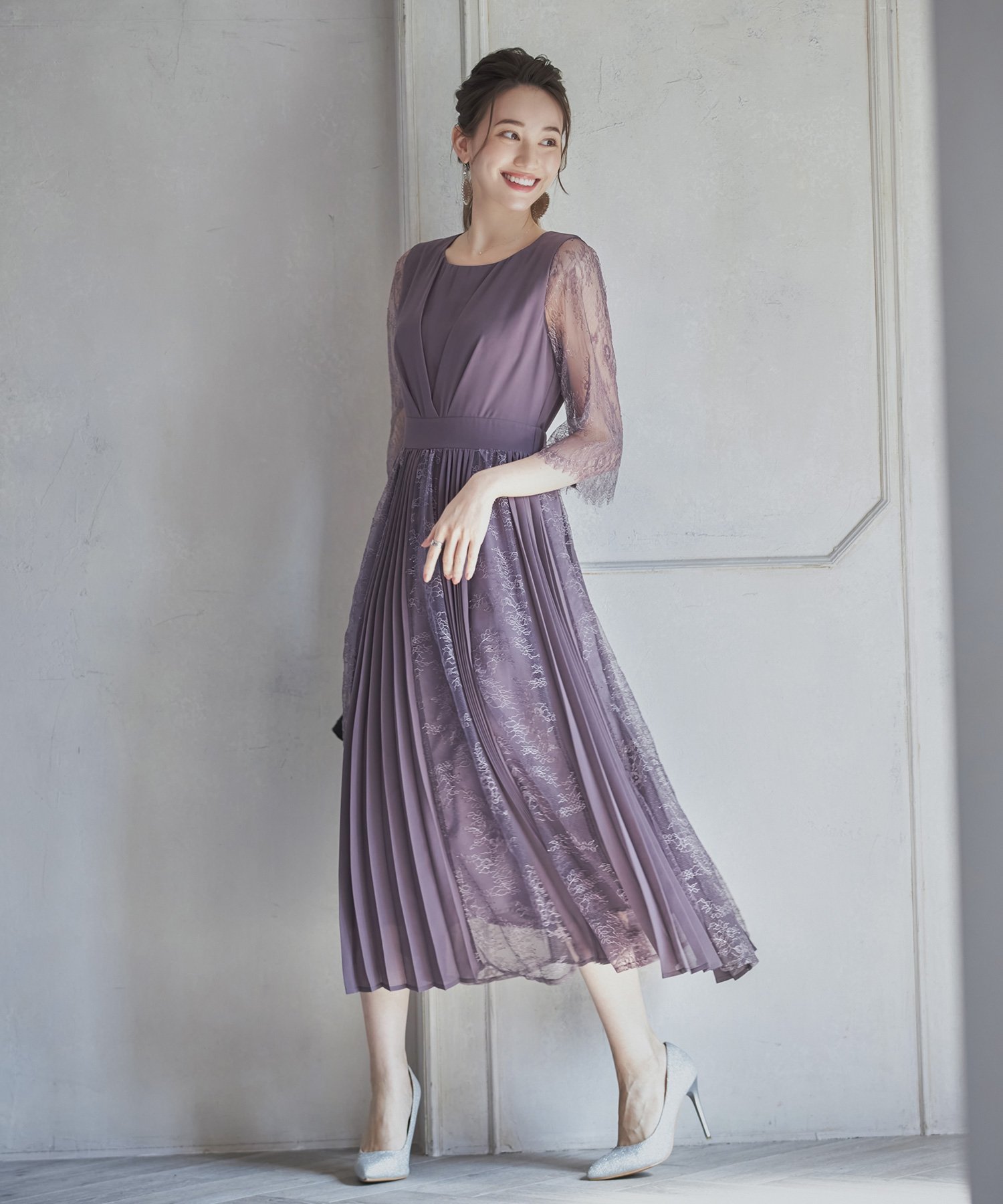 楽天市場】【SALE／20%OFF】【Lily Calin】レーススリーブタック