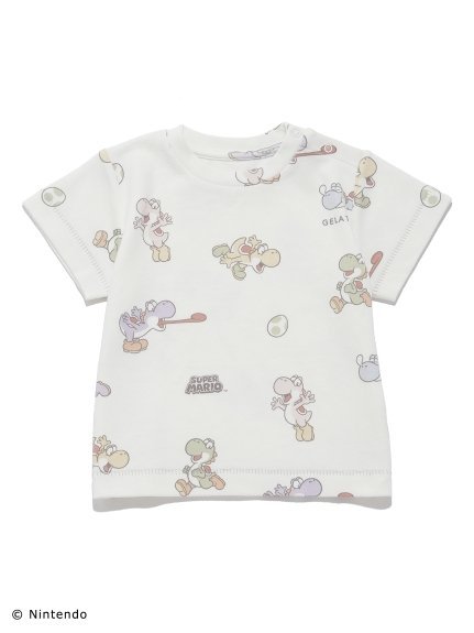 SALE／30%OFF】gelato pique 【スーパーマリオ】【ベビー】ヨッシー柄T