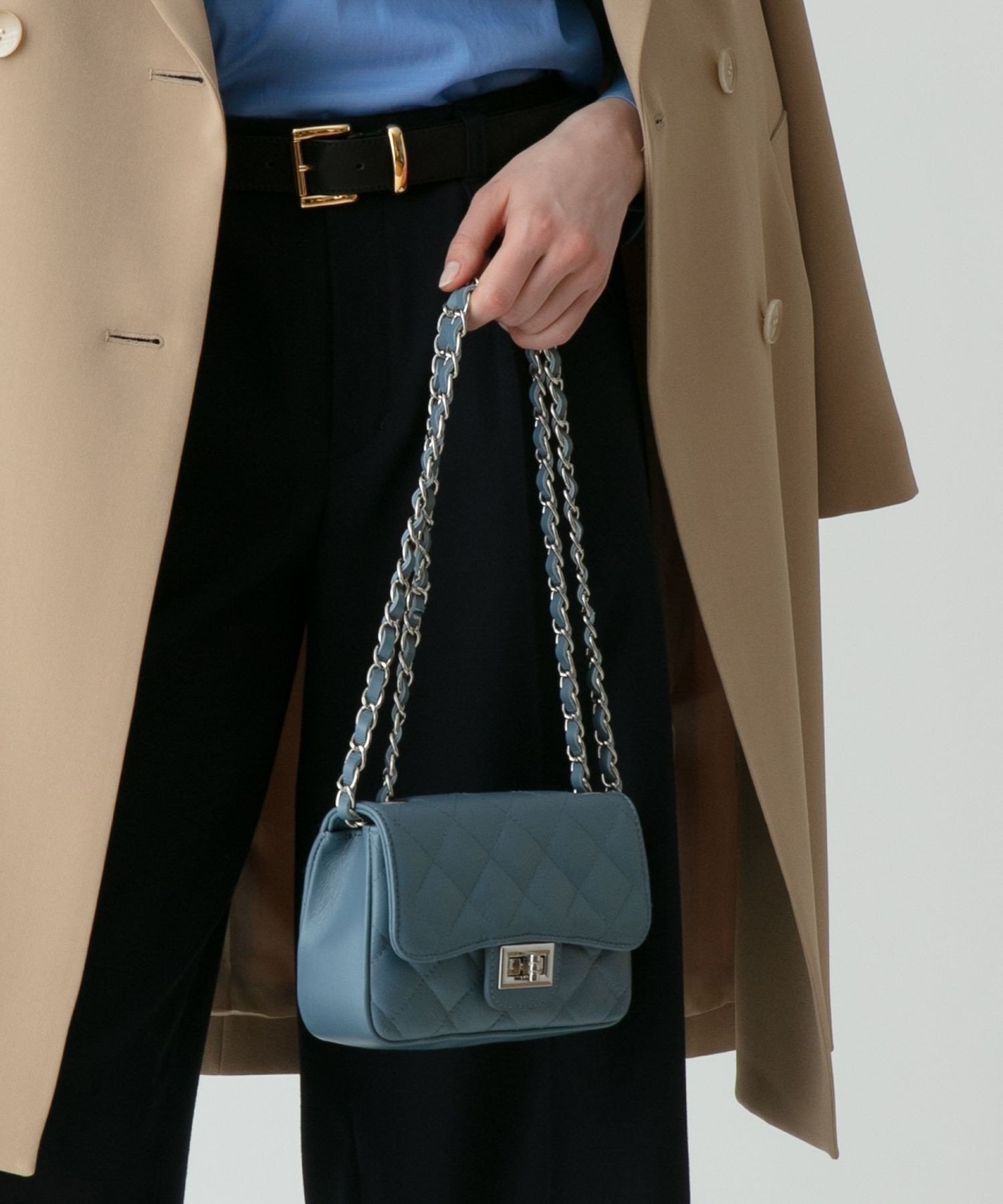 SALE／30%OFF】allureville キルティングチェーンショルダー 