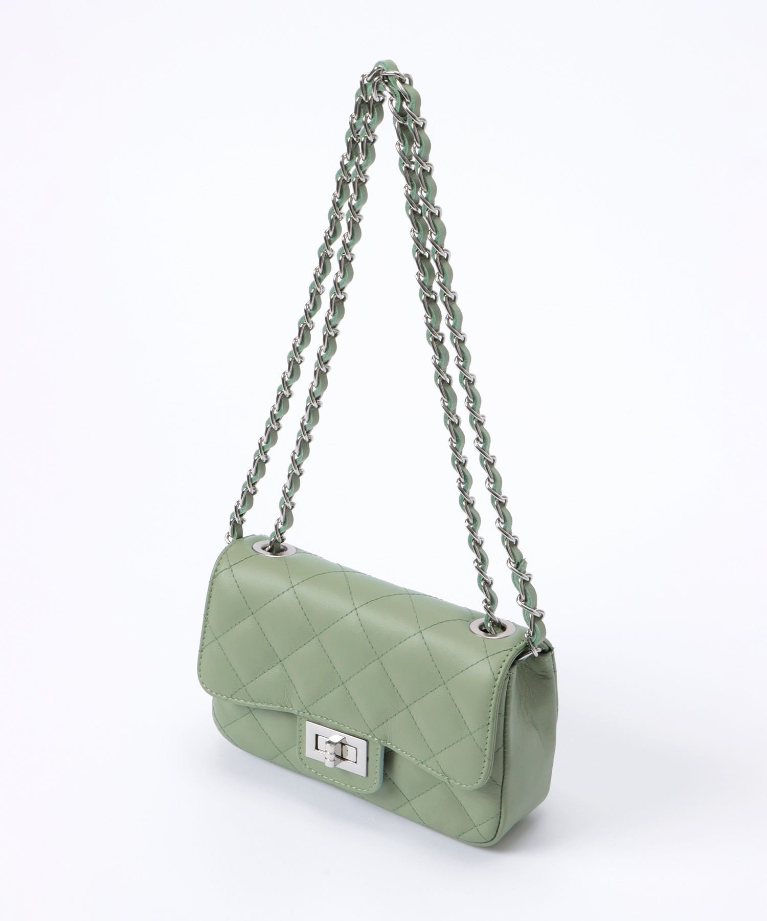 SALE／30%OFF】allureville キルティングチェーンショルダー 