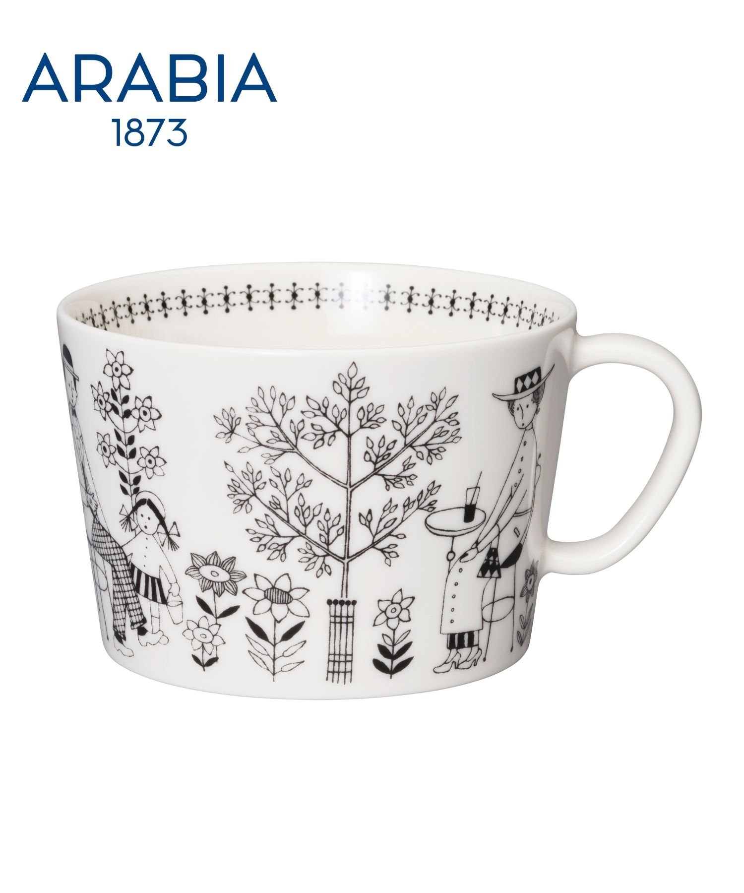 楽天市場】ARABIA アラビア Emilia エミリア カップ 0.4L 北欧