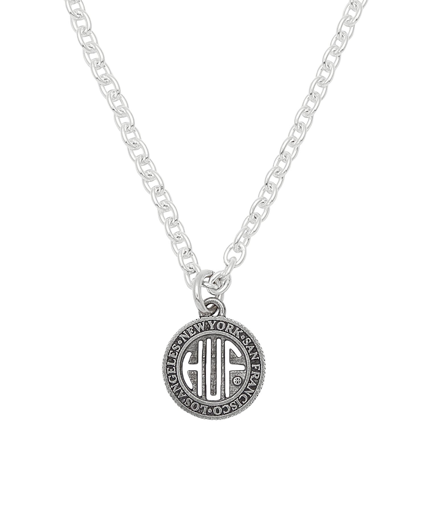 楽天市場】REGIONAL NECKLACE SILVER HUF ハフ ネックレス HUF