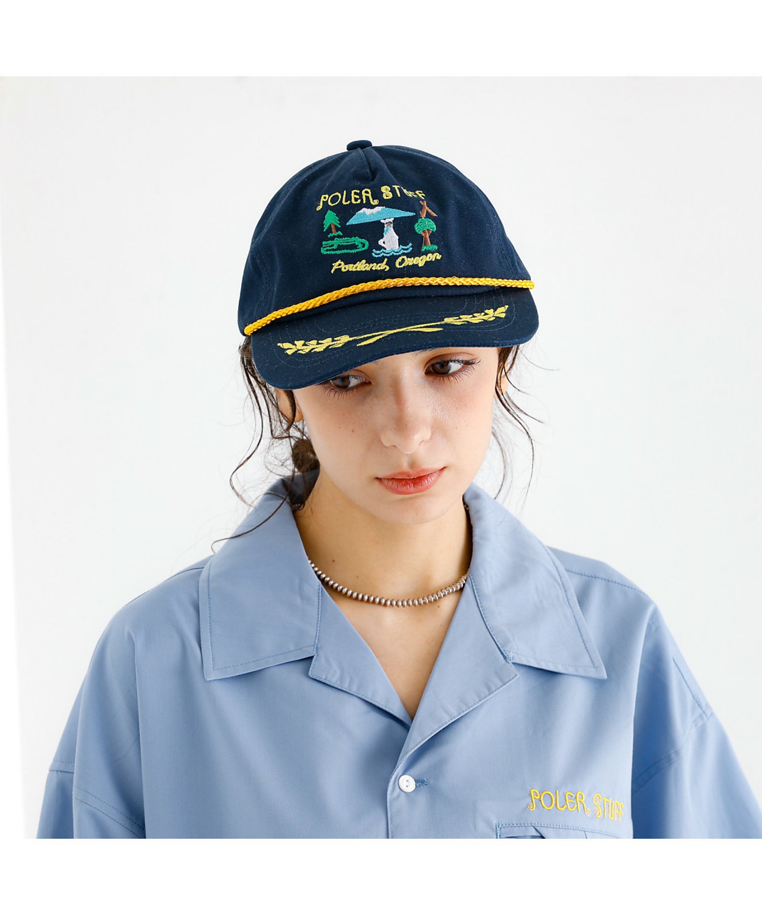 帽子 Porter Classic SASHIKO LIGHT MARINE CAP Porter Classic SASHIKO LIGHT MARINE CAP