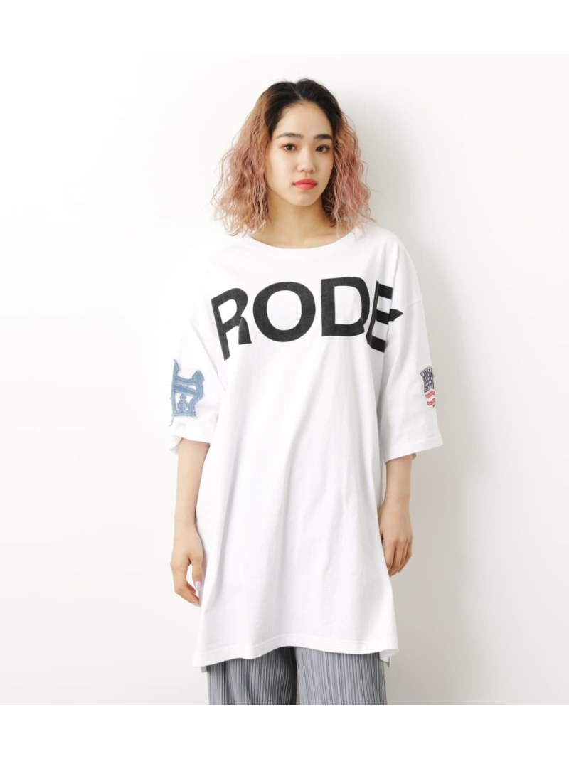 楽天市場 Sale 33 Off Sleeve Patchワンピース Rodeo Crowns Wide Bowl ロデオクラウンズワイドボウル ワンピース 5ー9分袖ワンピース ホワイト ブラック オレンジ Rba E Rakuten Fashion シェルターウェブストア