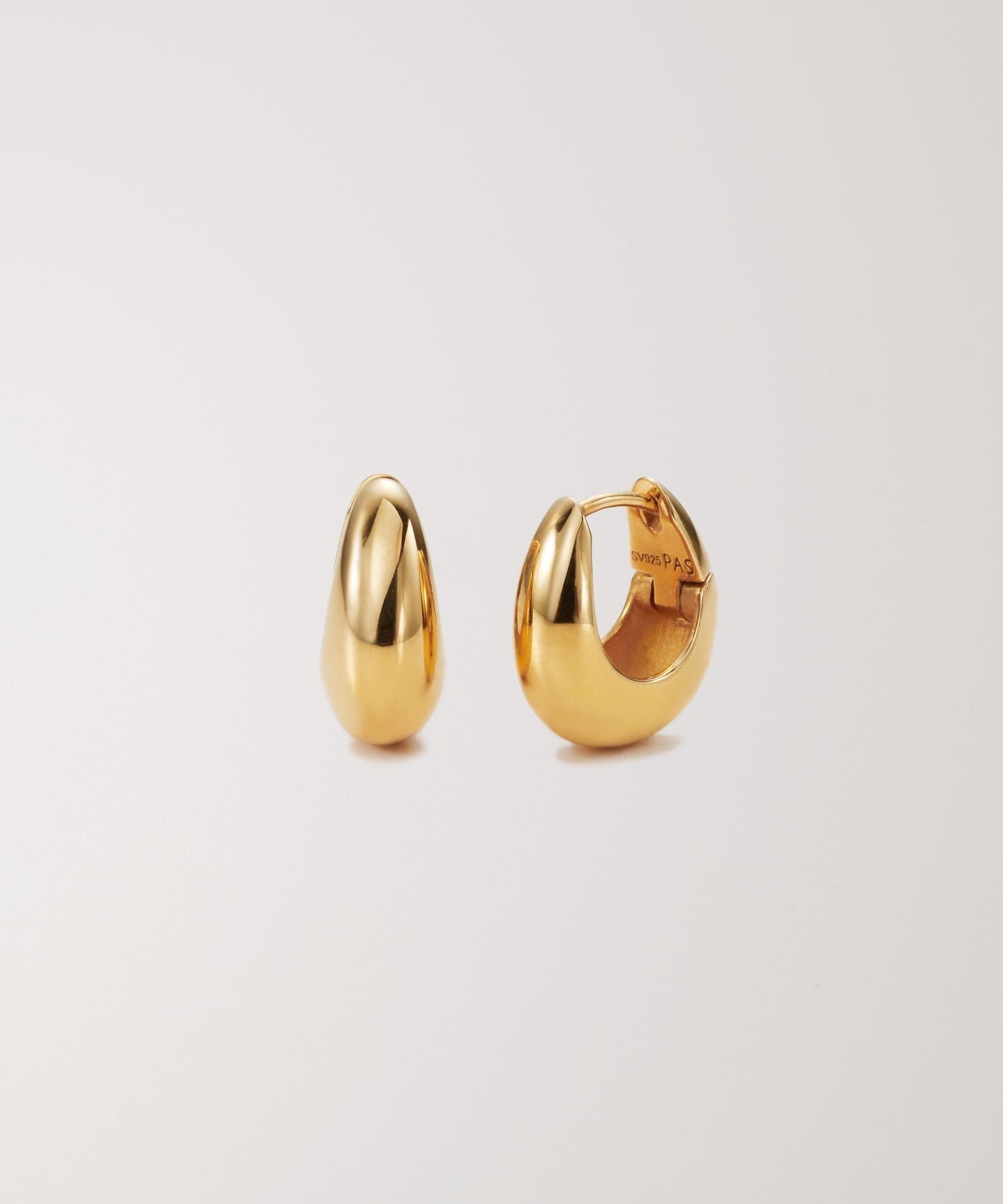 SALE／10%OFF】PAS TIERRA 【Lien】スムースフープピアス パティエラ 