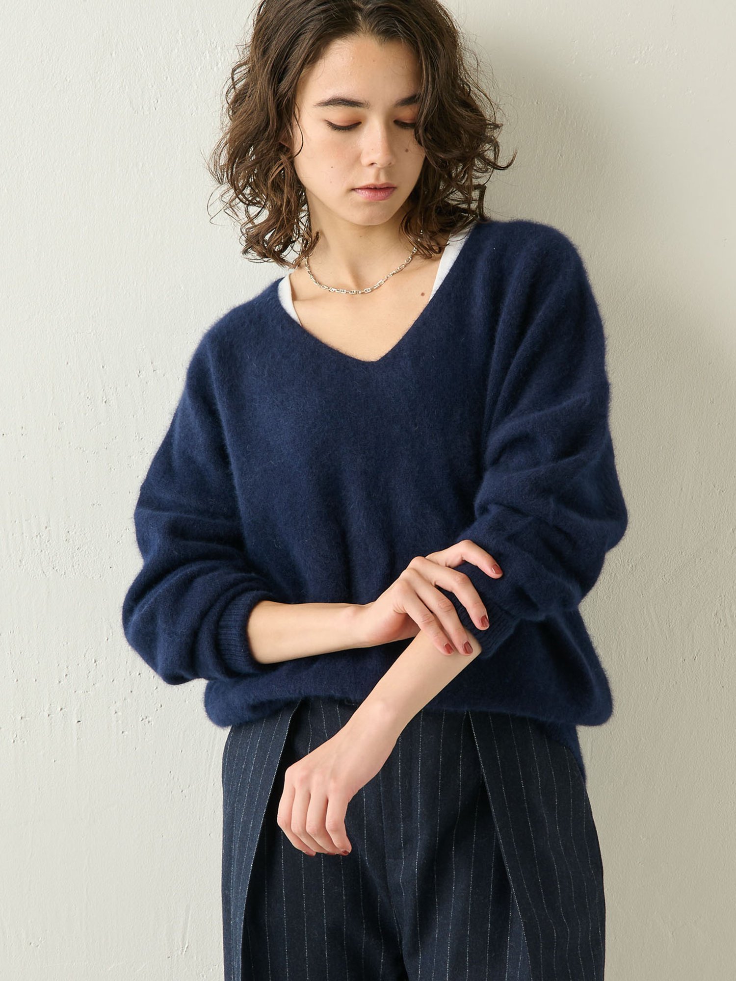 ✴︎新品タグ付✴︎ Whim Gazette オフショルニット Whim Gazette 【ウィムガゼット】オフショルニットプルオーバー