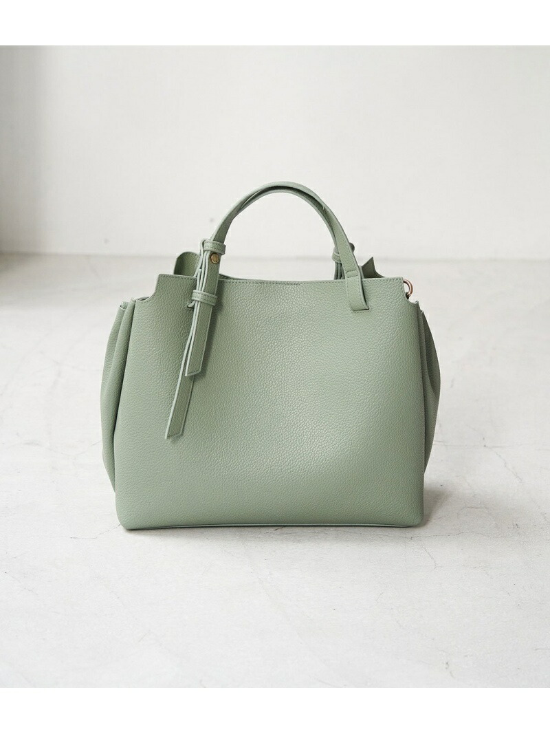 楽天市場 軽量 スウェイハンドル5層ミドルトート ショルダーバッグ Rope Picnic Passage ロペピクニック バッグ トートバッグ グリーン ブラック グレー ブラウン 先行予約 送料無料 Rakuten Fashion J Adore Jun Online