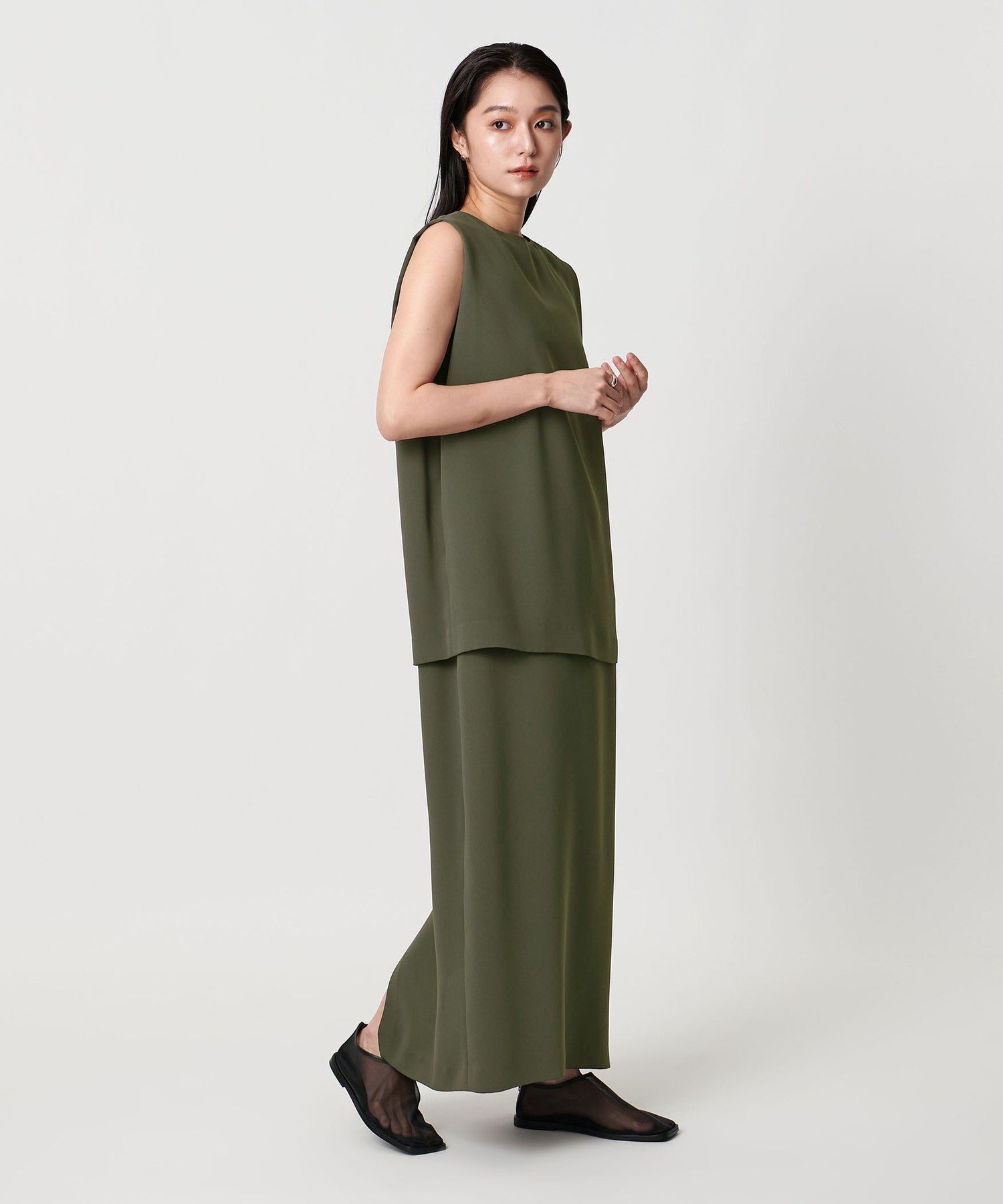 ＜MARW UNITED ARROWS＞５分袖 ベーシック ワンピース MARW UNITED ARROWS＞5分袖 ベーシック ワンピース