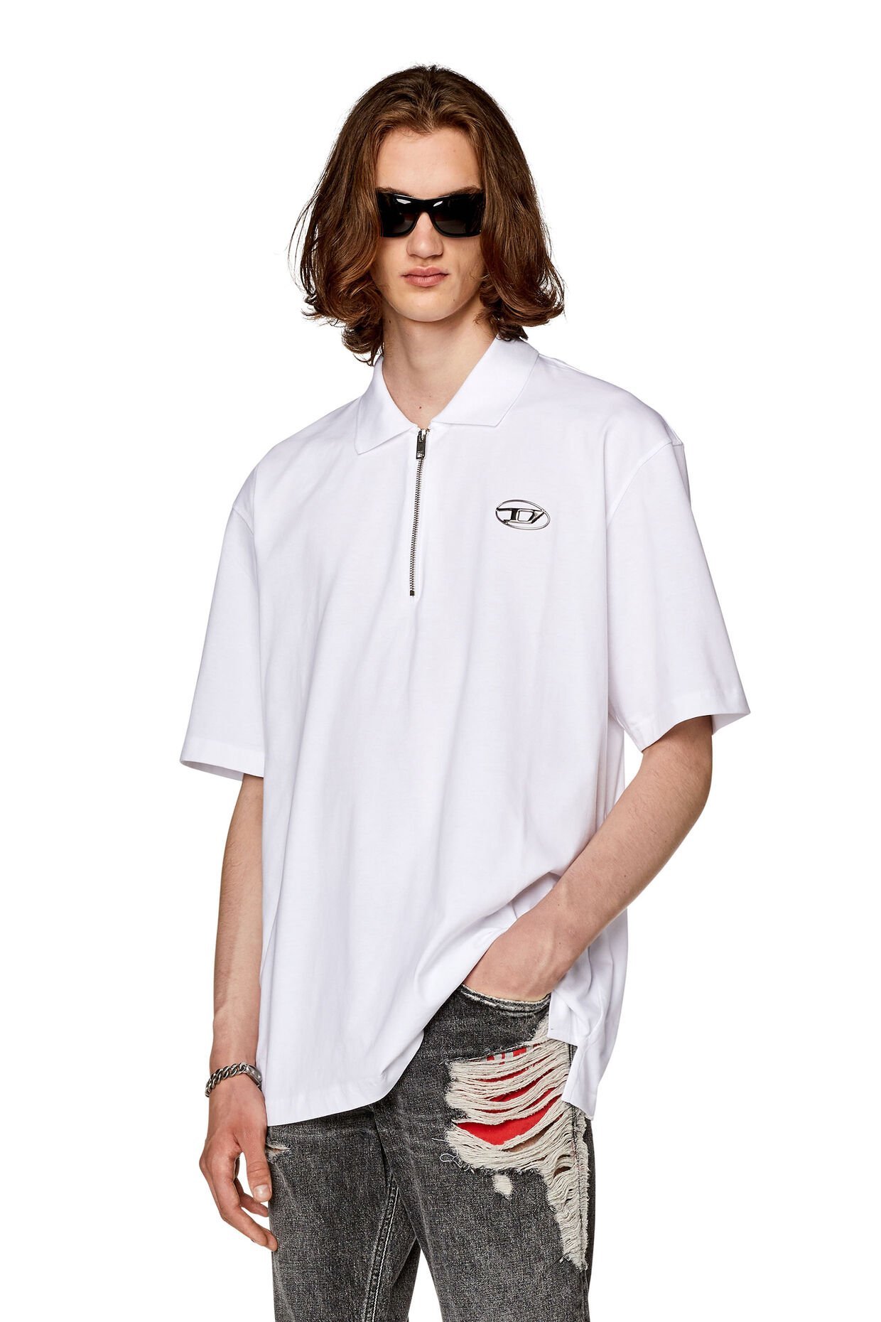 楽天市場】ディーゼル DIESEL メンズ ポロシャツ T VOR OD