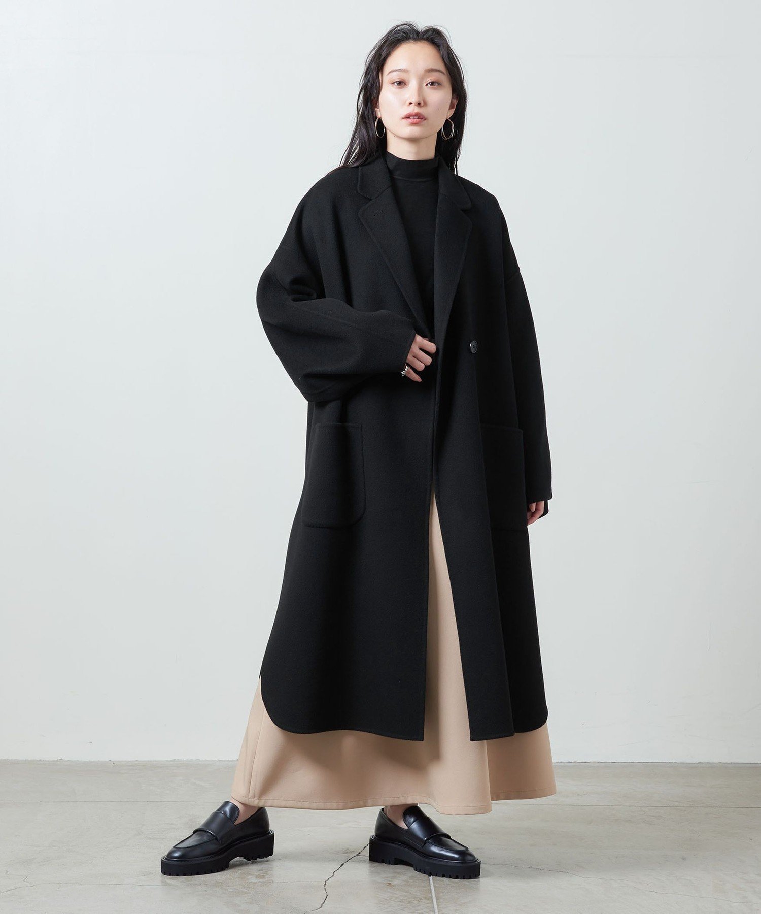 MARW UNITED ARROWS ＜MARW UNITED ARROWS＞リバー ロングコート