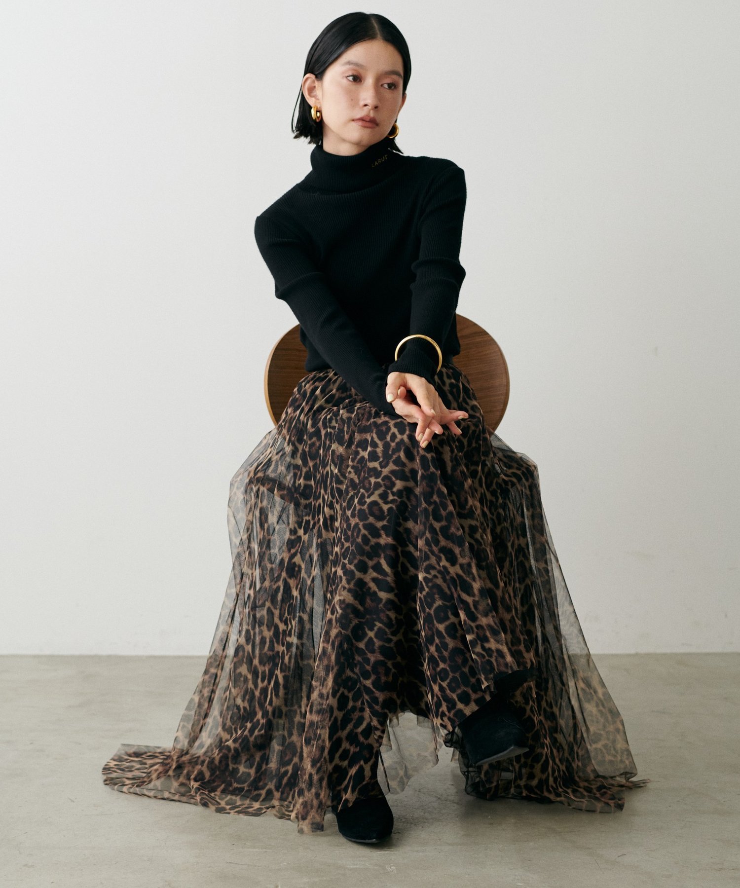 ボリュームチュールスカート