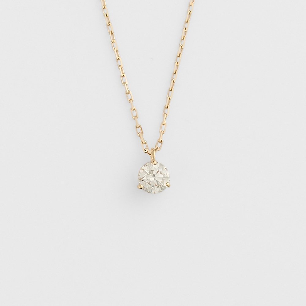 楽天市場】【ギフト品質】アガット agete ネックレス 1P 0.05ct