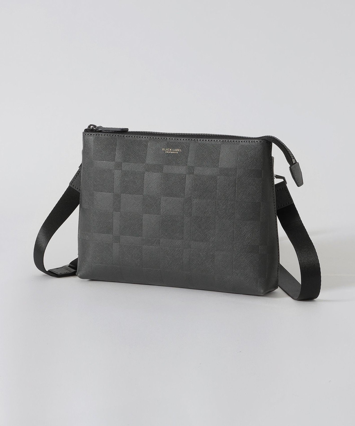 【極美品】バーバリー　ブラックレーベル　クレストブリッジ　サコッシュ ショルダー BLACK LABEL CRESTBRIDGE / ブラックレーベル・クレストブリッジ