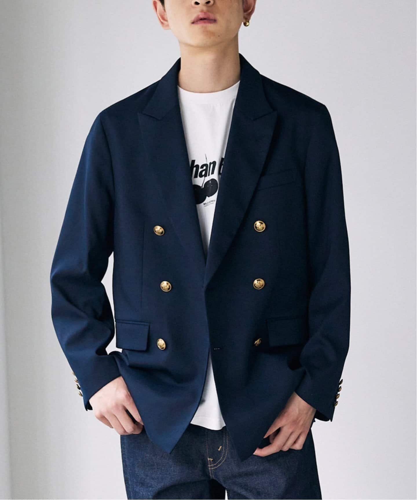 TWギャバネイビーワイドジャケット ジャーナルスタンダードレリューム 楽天市場】T/Wギャバ NAVY ブレザー JOURNAL STANDARD relume