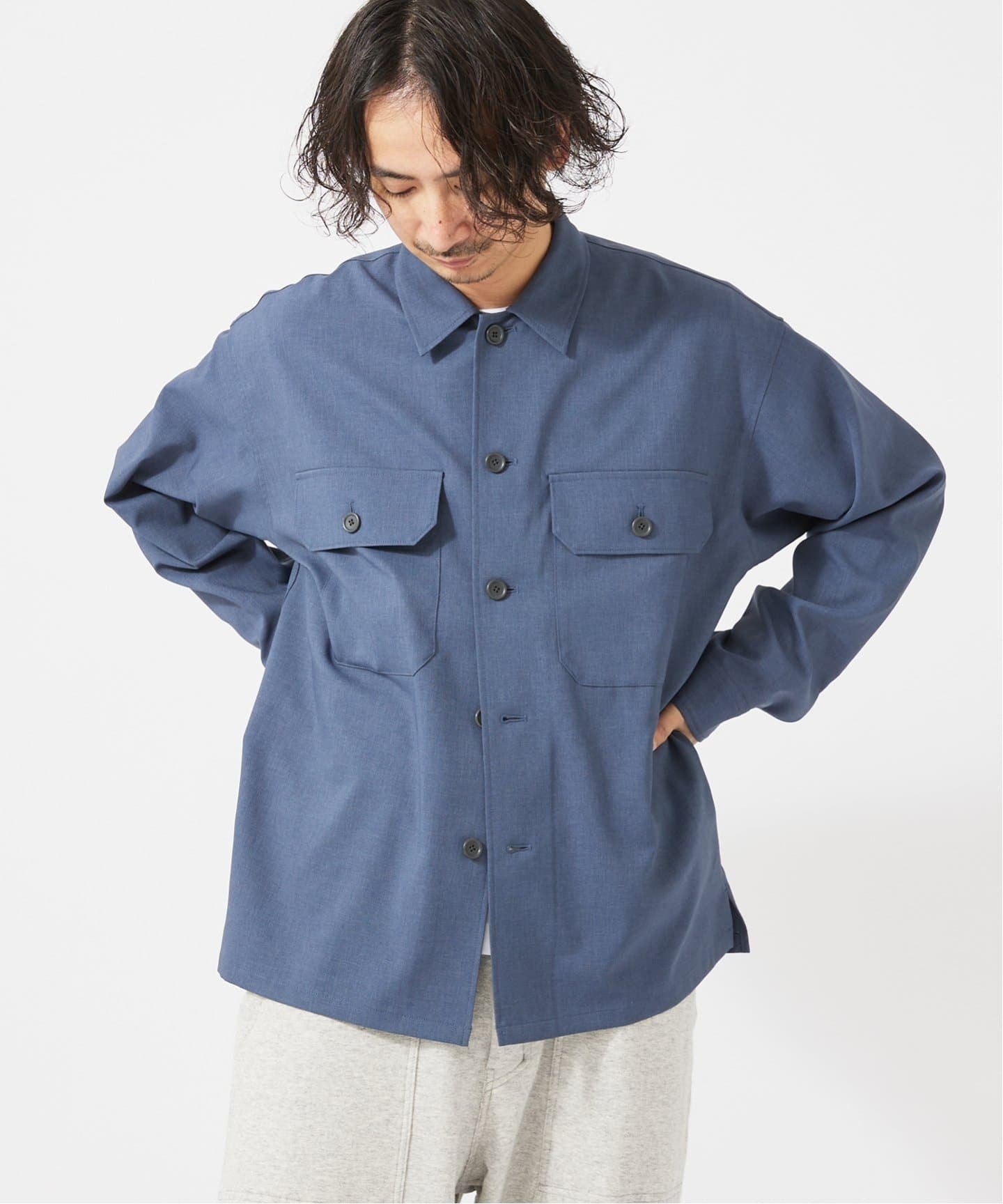 CPOシャツジャケット　journal standard relume ミックスブッチャー CPOシャツジャケット（その他ブルゾン