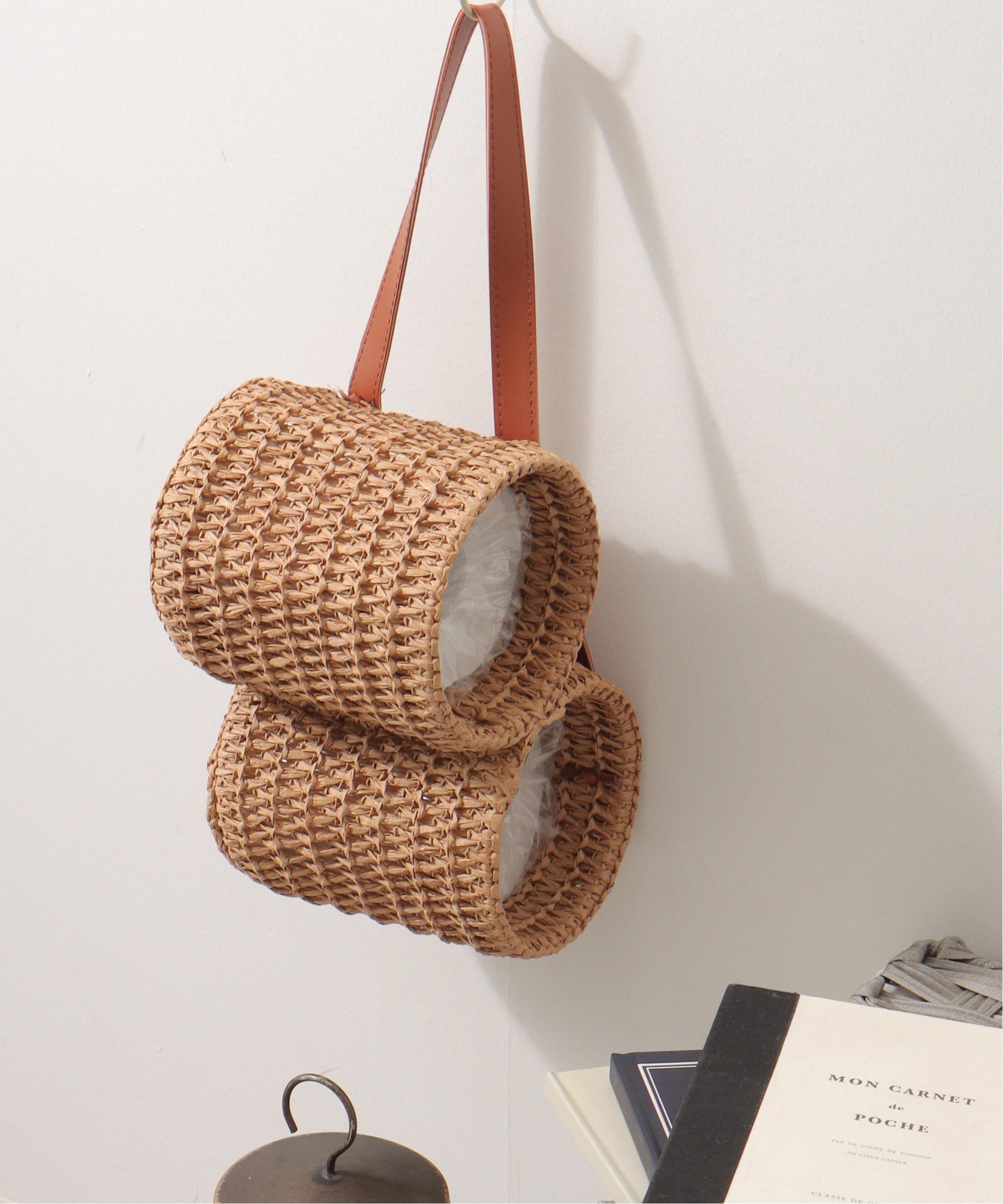 【廃盤品】無印良品　持ち手付き帆布　長方形バスケット　スリム　中 廃盤品】無印良品 持ち手付帆布長方形バスケット 深 大 スリム中