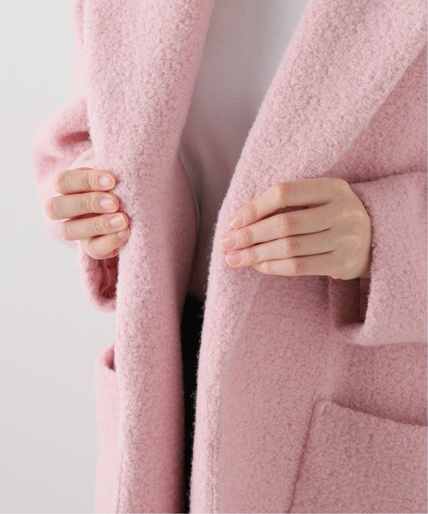 SALE／30%OFF】plage Boucle オーバーサイズロング コート プラージュ