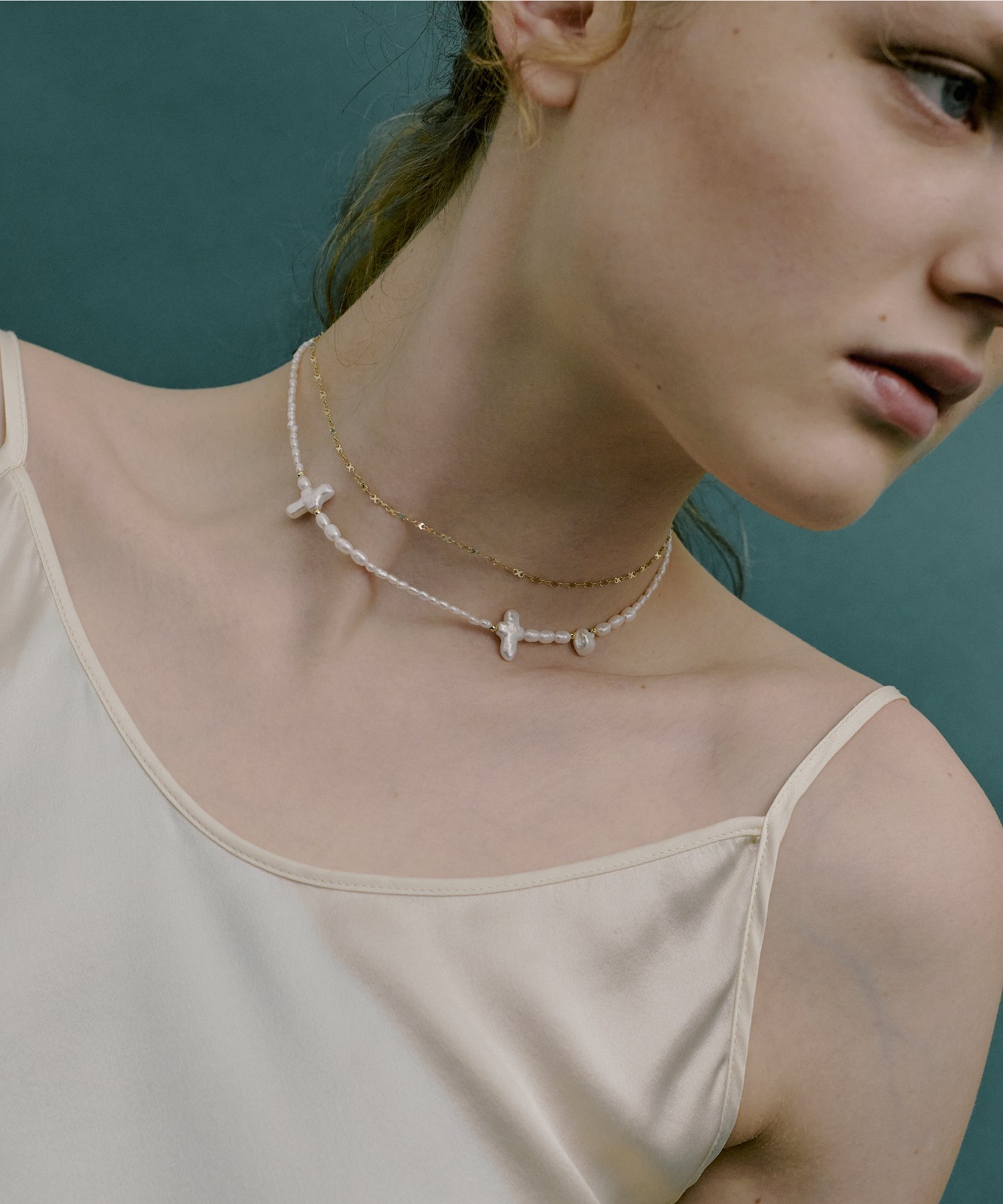 les bon bon les bon bon/Mylene choker メイリーン チョーカー 淡水 