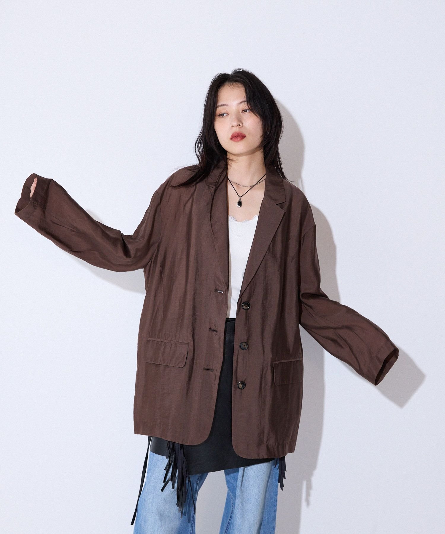 楽天市場】【SALE／50%OFF】モールチェックテーラーJK JEANASIS