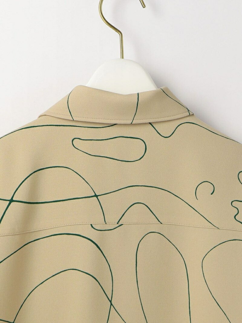 SALE／40%OFF】Steven Alan ＜Steven Alan＞CURVE PRINT SHIRT/シャツ