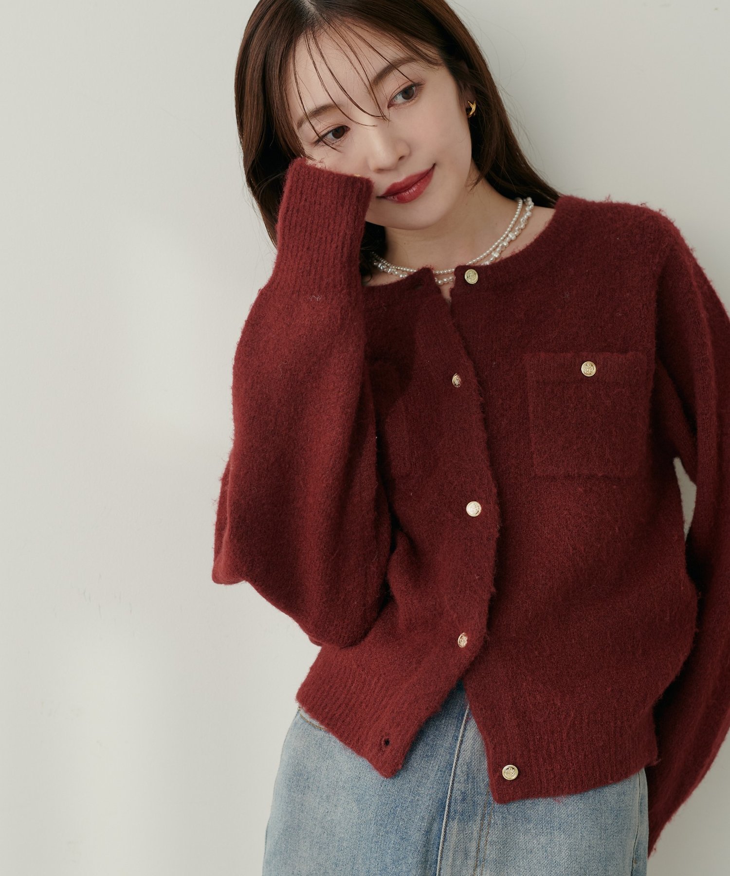 IENA &NAVY 2way ツィード ベスト イエナ トップス ベスト・ジレ