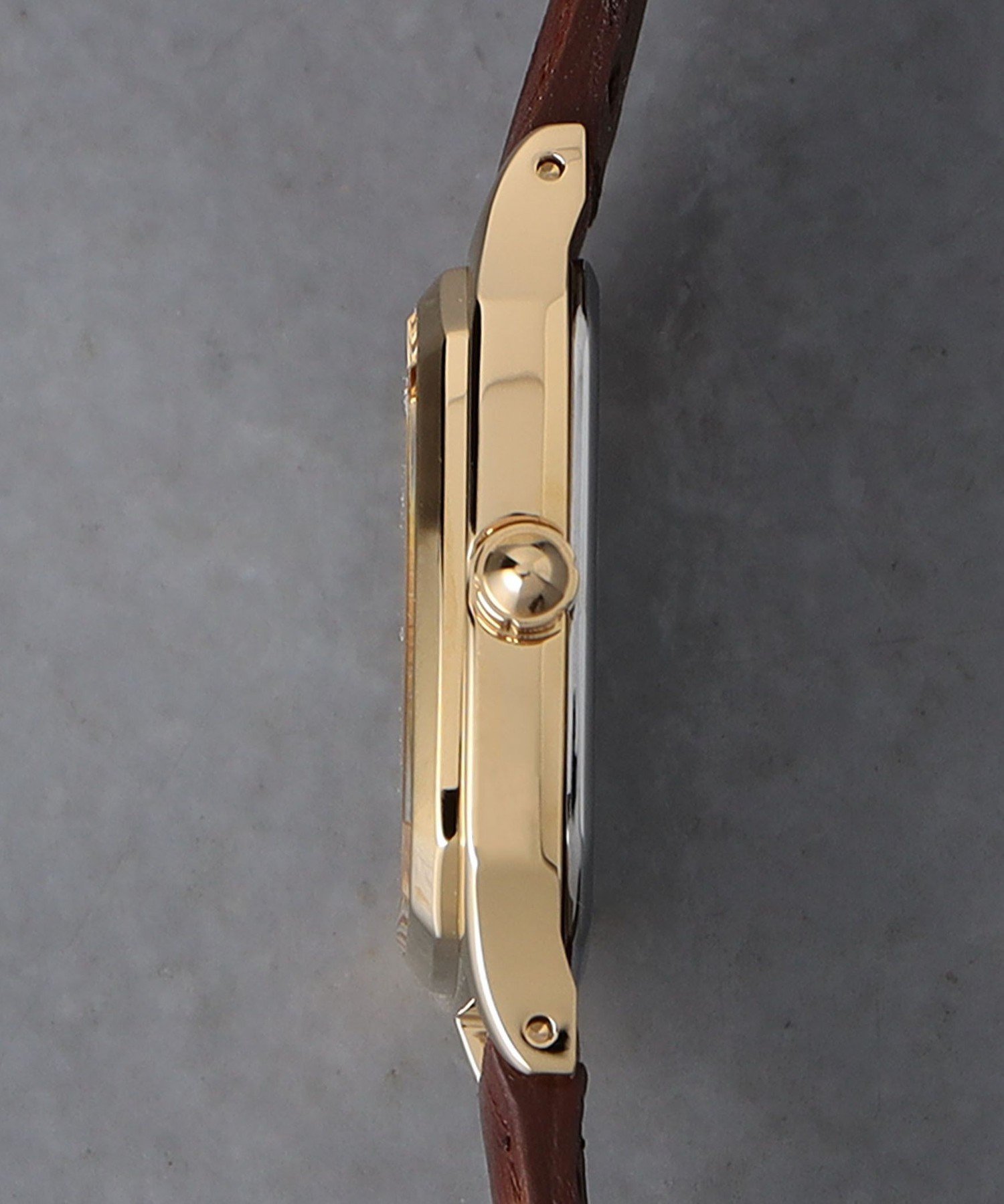 UNITED ARROWS 【別注】＜SEIKO＞スクエア レザー 腕時計
