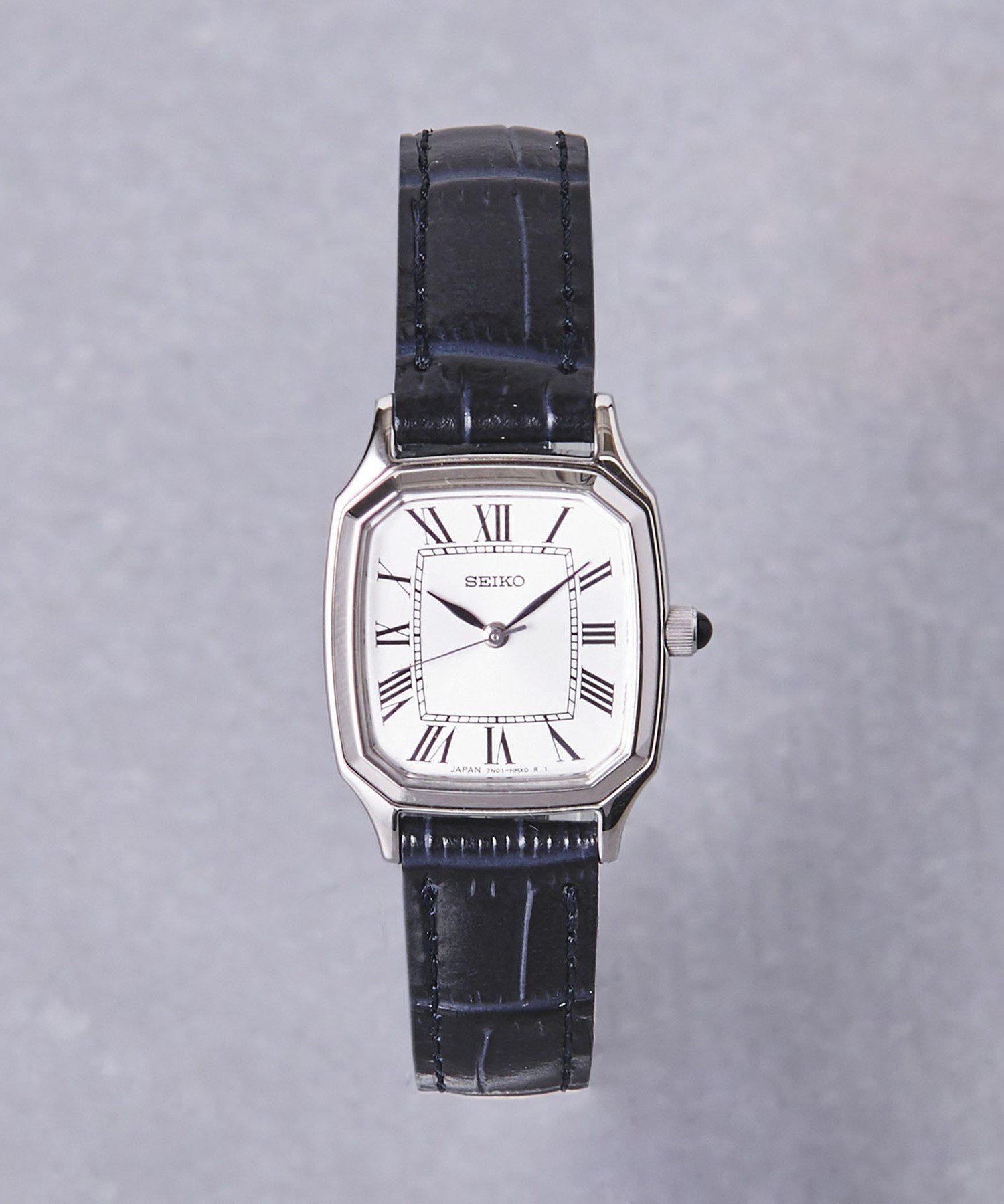 UNITED ARROWS 別注【SEIKO】スクエア レザー腕時計