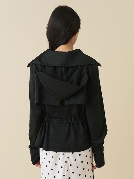 SNIDEL 【WEB限定/LUMISHADE】サンバイザー付きUVカットパーカー