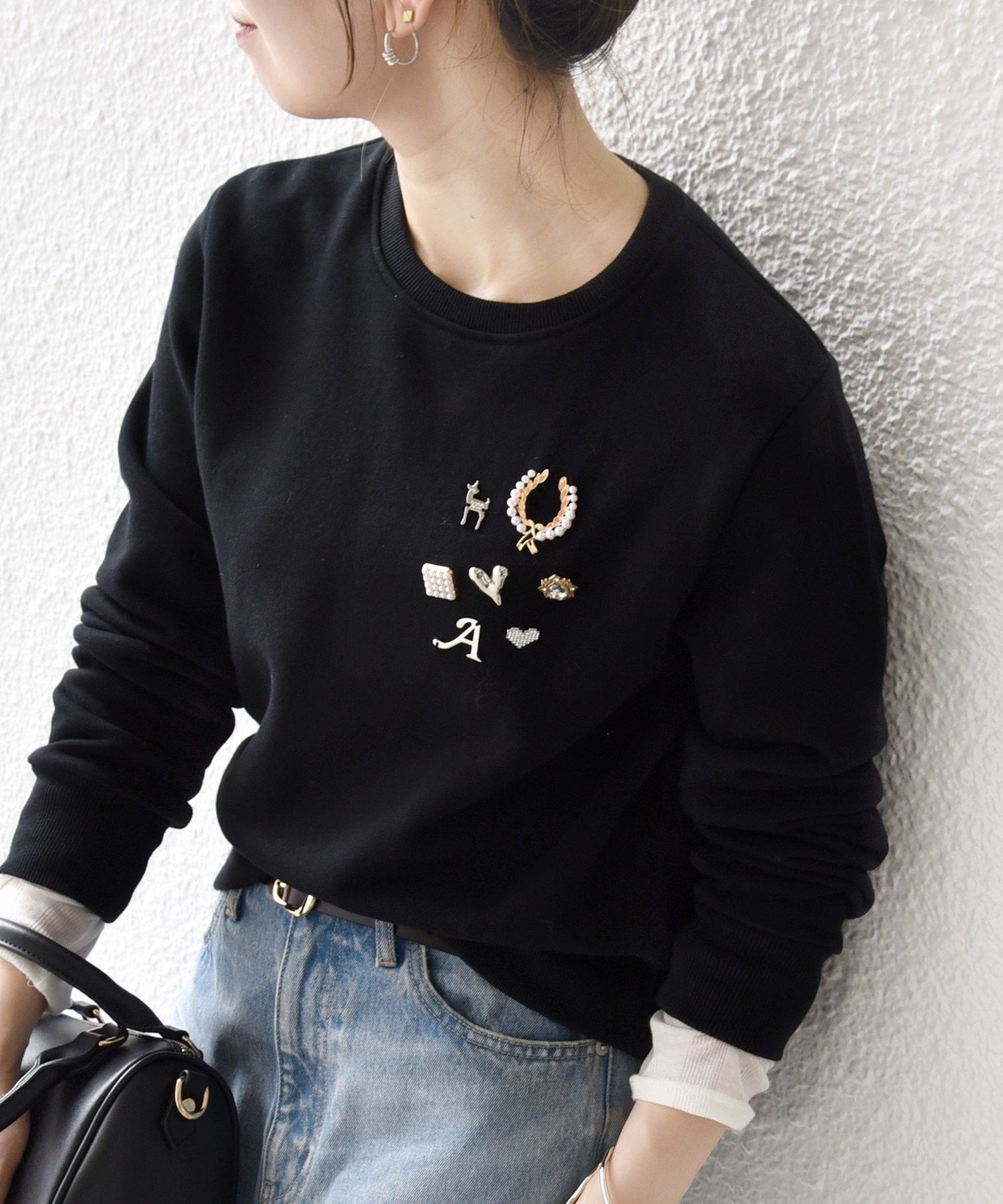 UNITED ARROWS P ミニフリル ニットベスト ユナイテッドアローズ