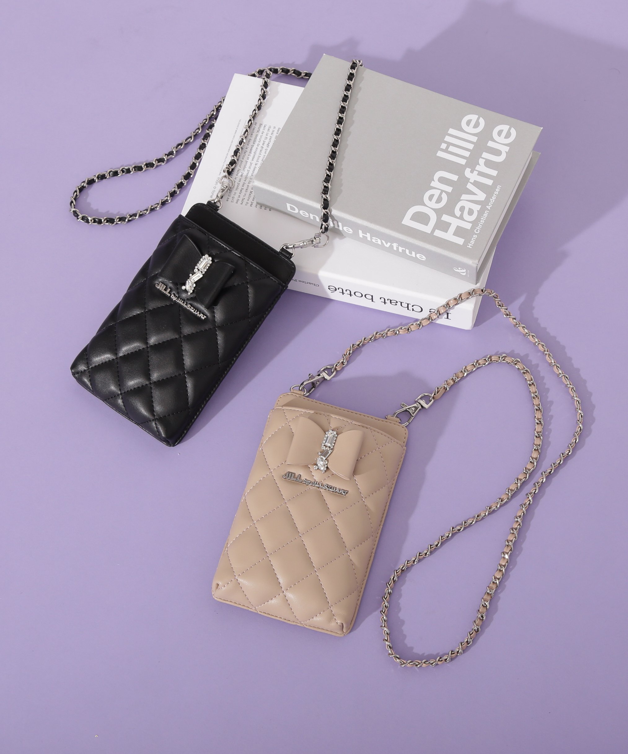 楽天市場】RIBBON BIJOUX WALLET(お財布ショルダーバッグ) JILL