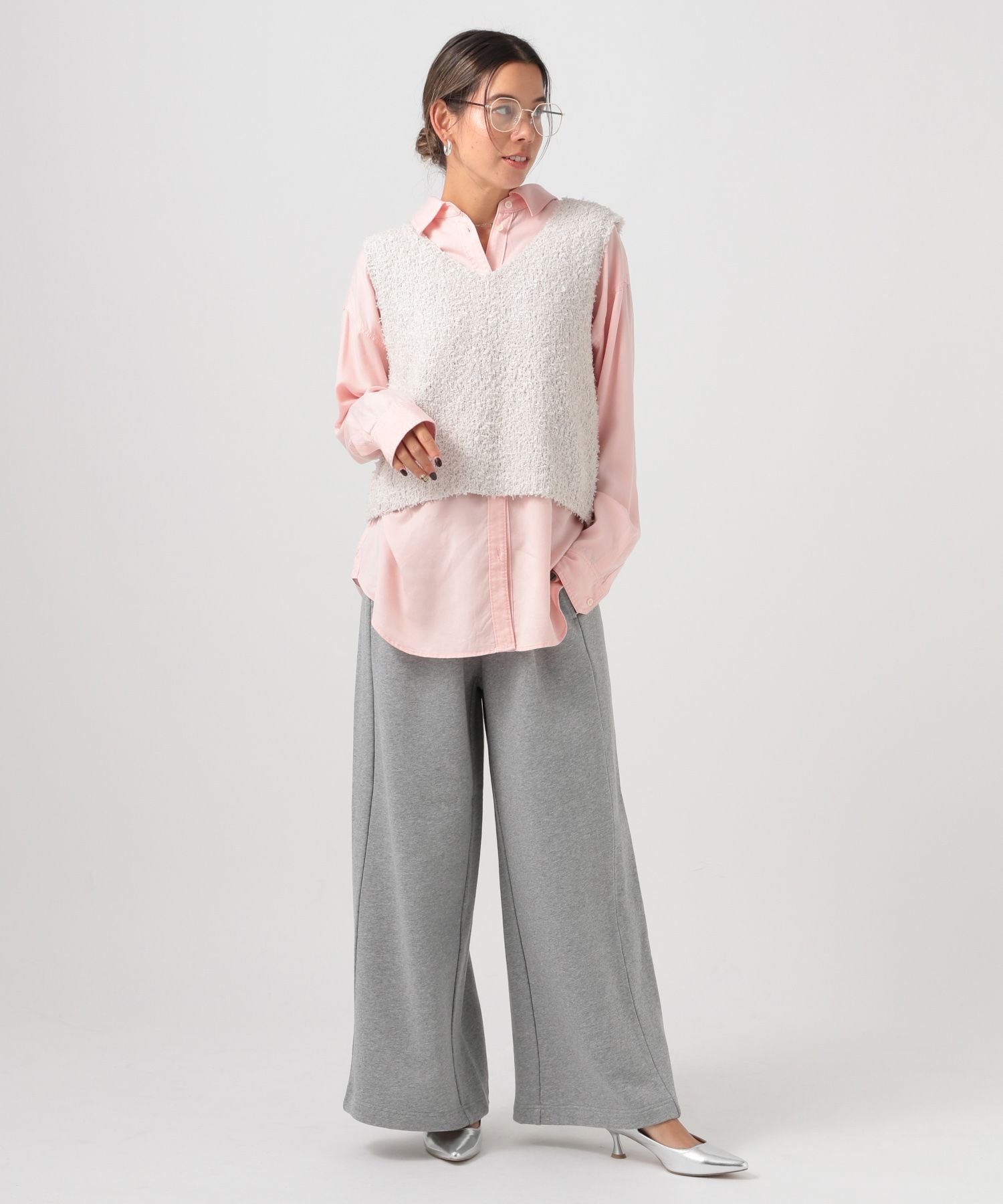 SALE／18%OFF】BAYFLOW [簡単ブラウジング仕様]2WAYスタンダードシャツ