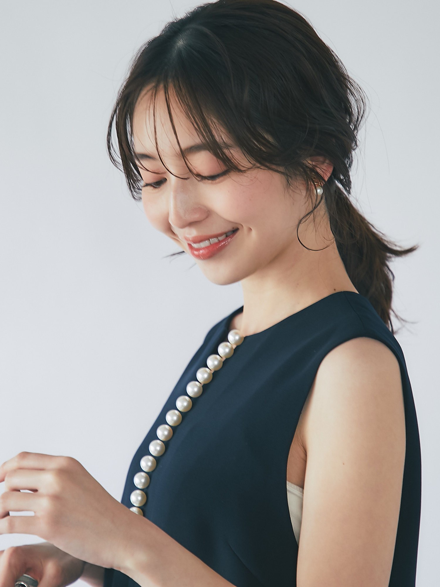 La boutique BonBon 【追加オーダー決定】フロントビッグパールジャン 