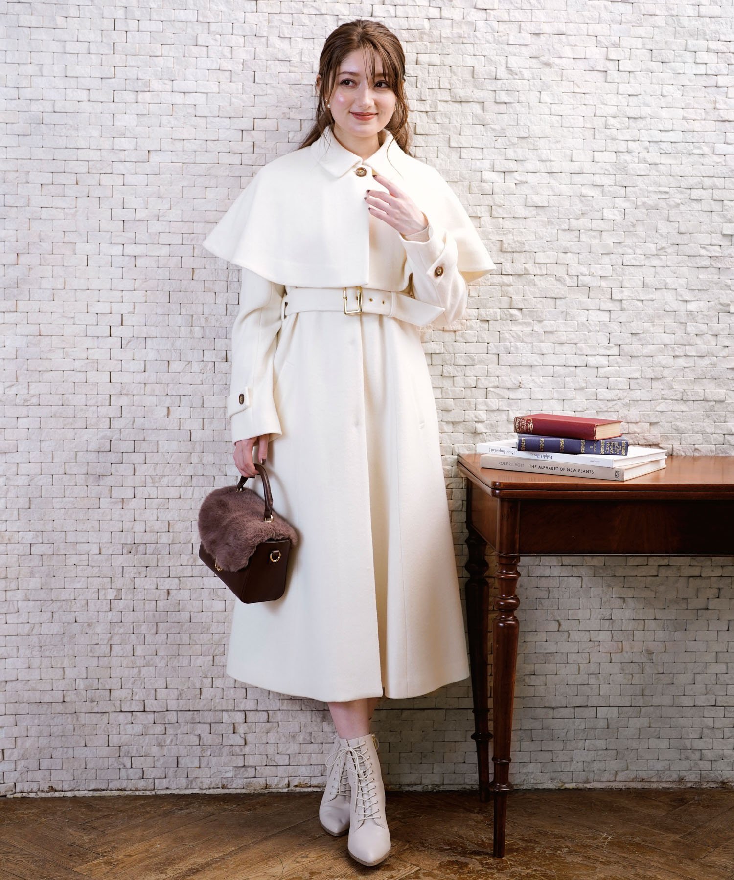 SALE／60%OFF】Noela 2WAYケープウールコート ノエラ ジャケット 